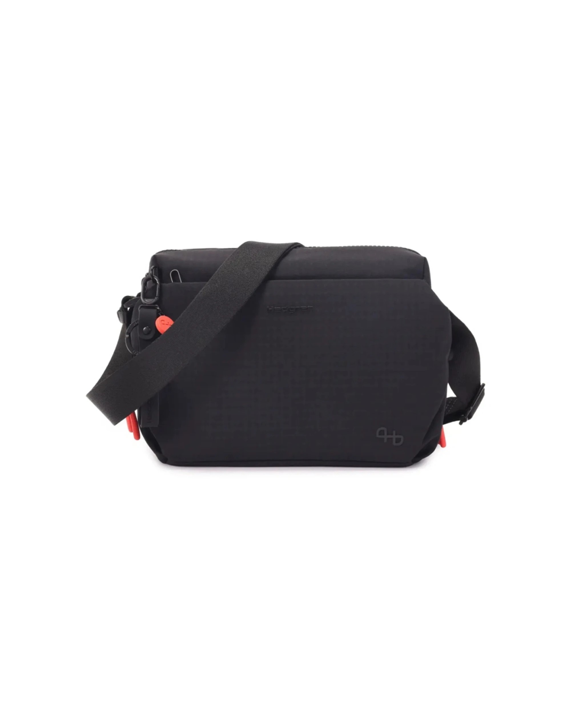 1 Hedgren Kosho Womens Medium Crossover Shoulder Bag Water Repellent - Black, 1 of 6