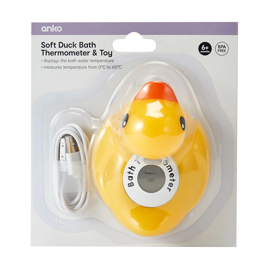 10 Soft Duck Bath Thermometer and Toy, 10 of 10