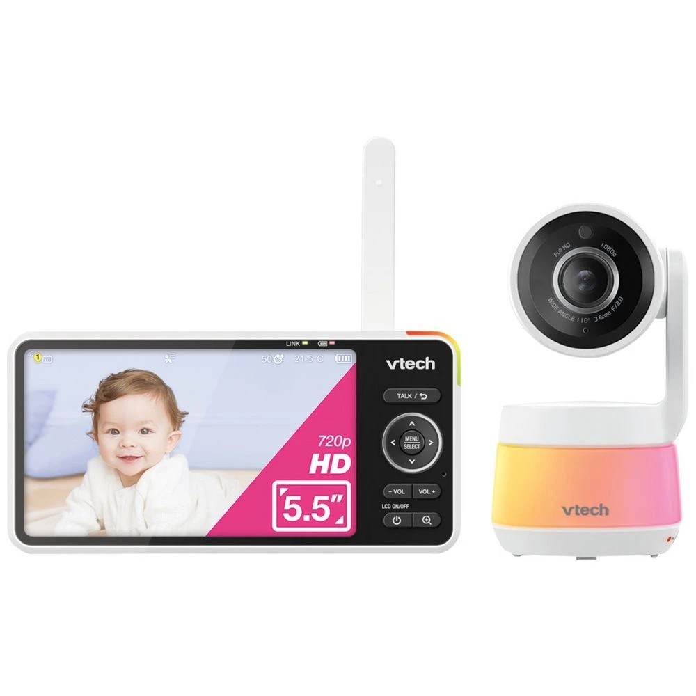 1 Vtech 5" Smart Pan & Tilt Baby Monitor, 1 of 9