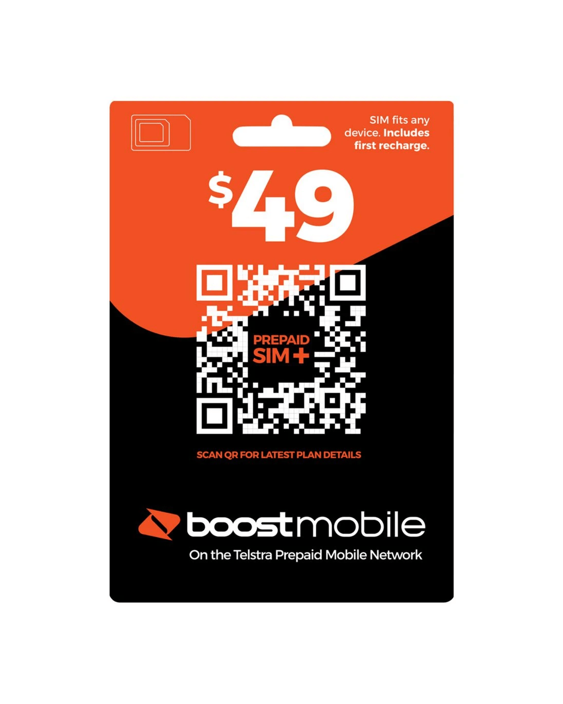 Boost $49 Prepaid SIM Kit - Kmart