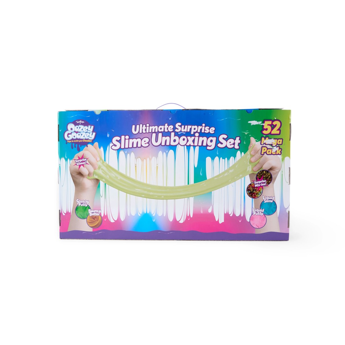 3 ToyMania 52 Mega Pack Oozey Goozey Ultimate Surprise Slime and Accessories Unboxing Set, 3 of 6