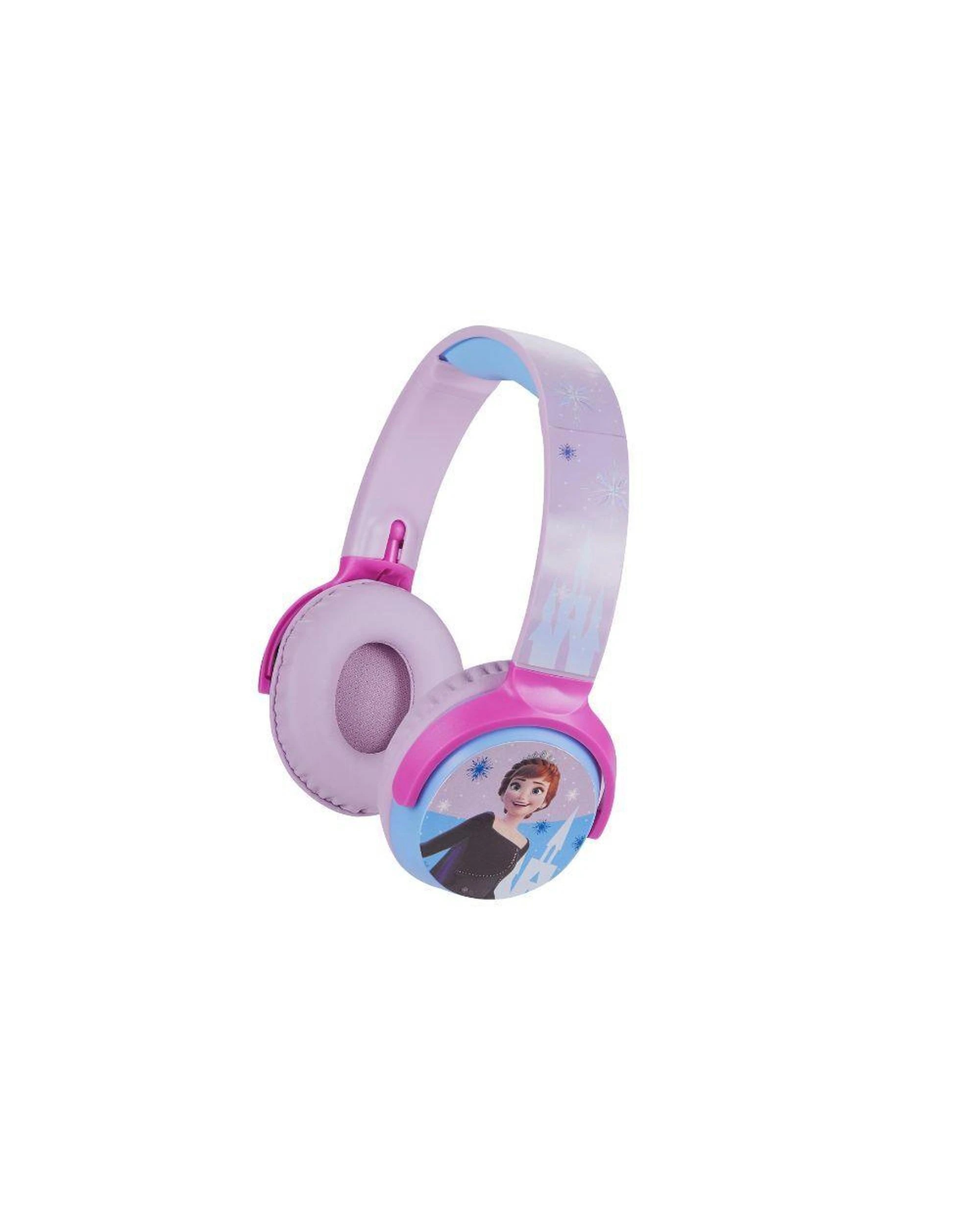 4 Disney Frozen Kids Bluetooth Headphones Volume Limit Light Blue, 4 of 8