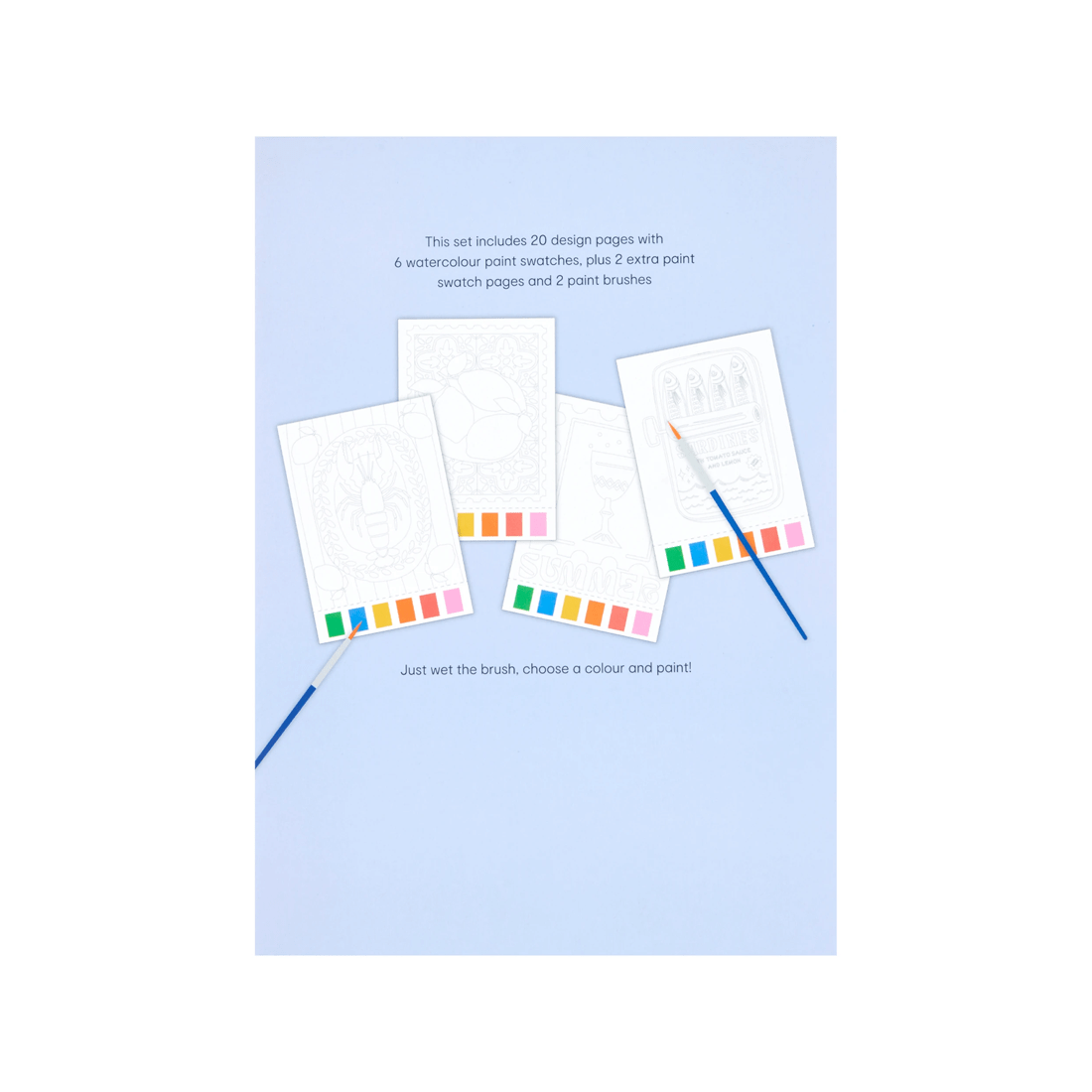 6 A4 Watercolour Paint Pad - La Dolce Vita, 6 of 7