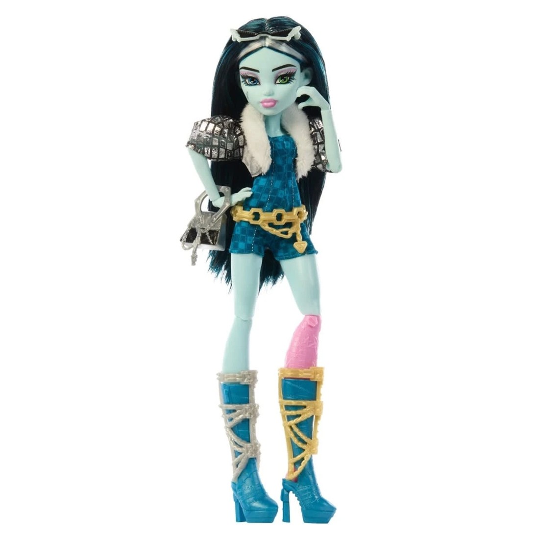 5 22 Piece Monster High Skulltimate Secrets Hauntlywood Mysteries Frankie Stein Doll, 5 of 7
