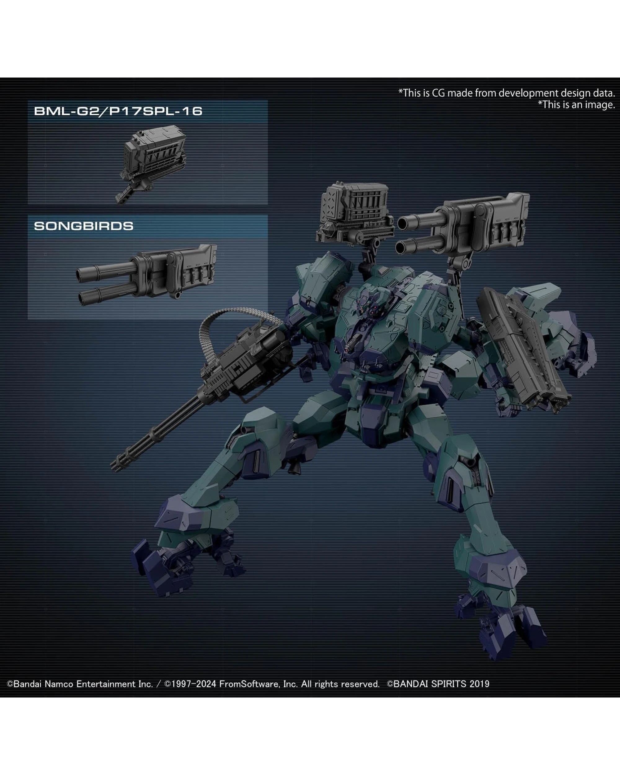 7 Bandai 30MM Armored Core VI Fires Of Rubicon Balam Industries BD-011 Melander Liger Tail Model Kit, 7 of 8