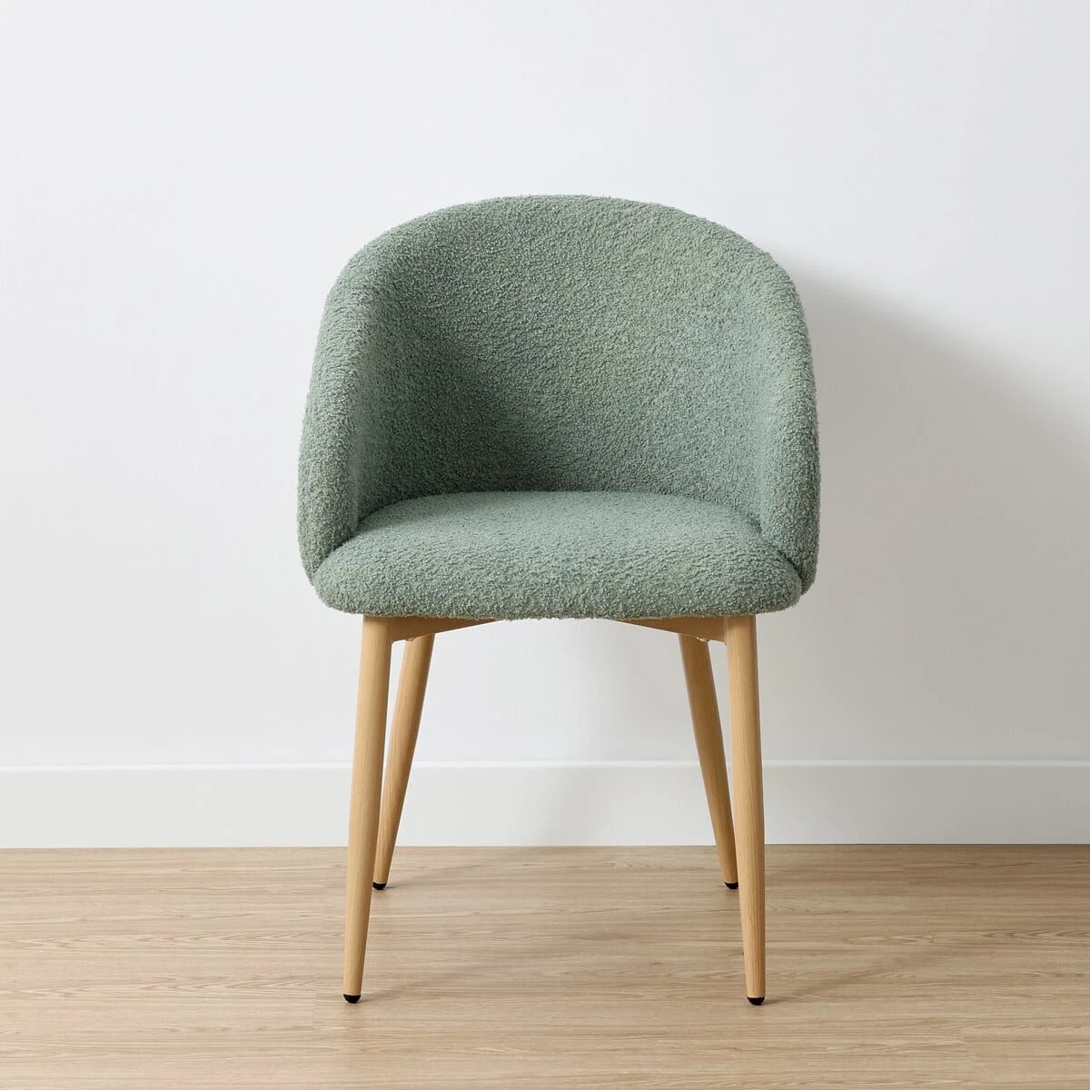 2 Noah Boucle Chair - Sage, 2 of 10
