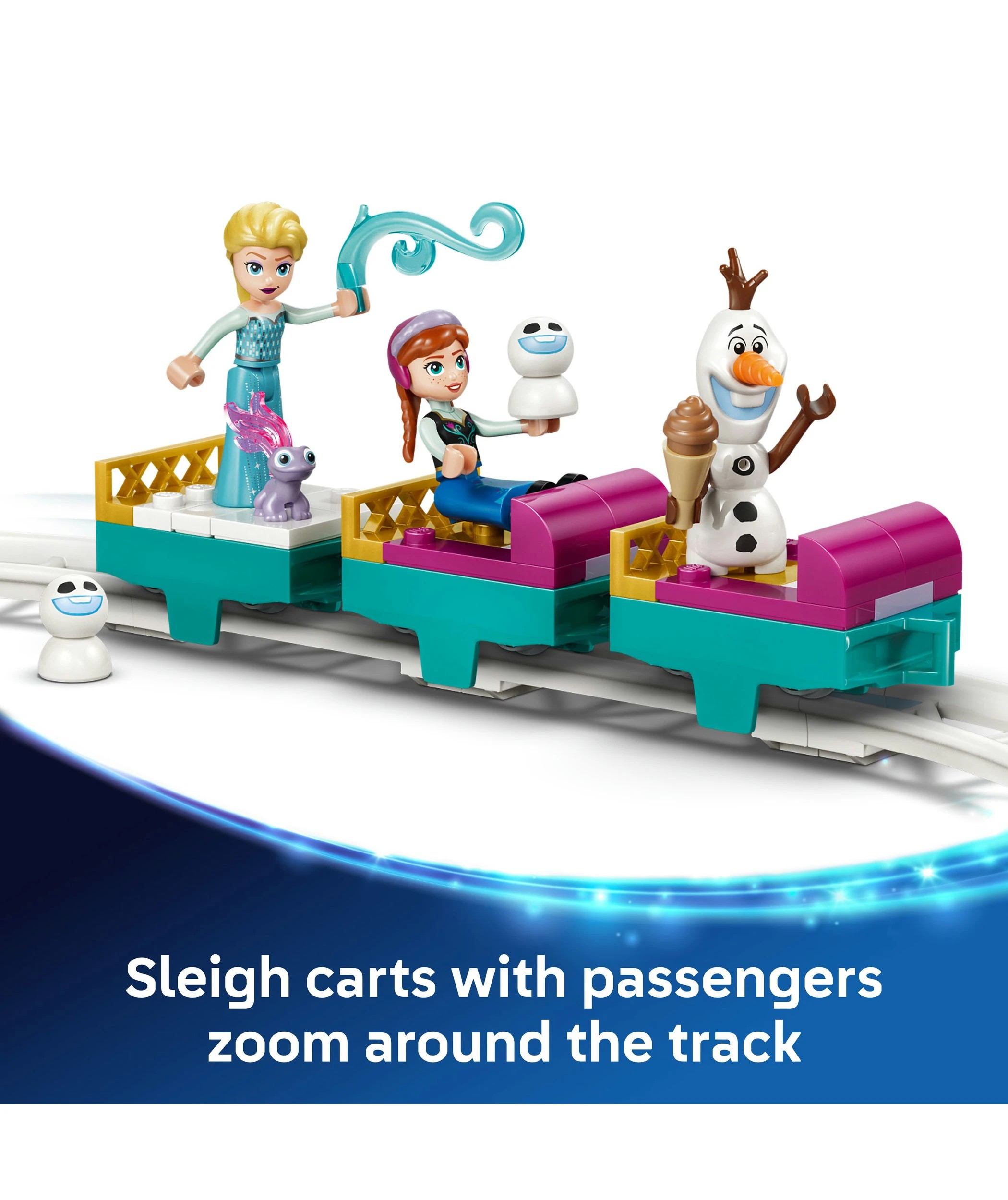 6 LEGO Disney Princess Elsa's Ice Castle & Snow Ride Adventure 43281, 6 of 10