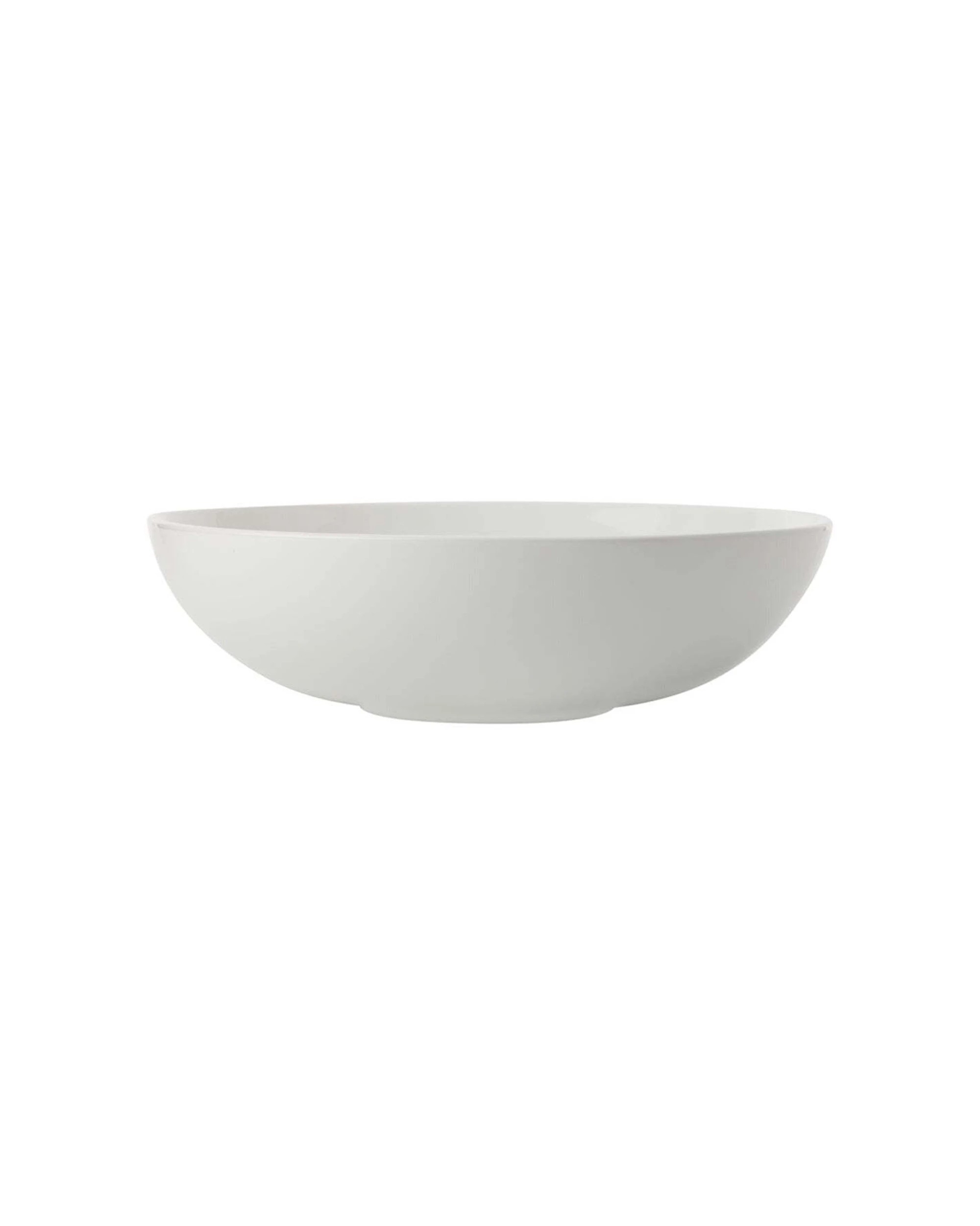 1 Maxwell & Williams Basics Serving Bowl 30x8cm Round Porcelain Serveware
 - White, 1 of 2