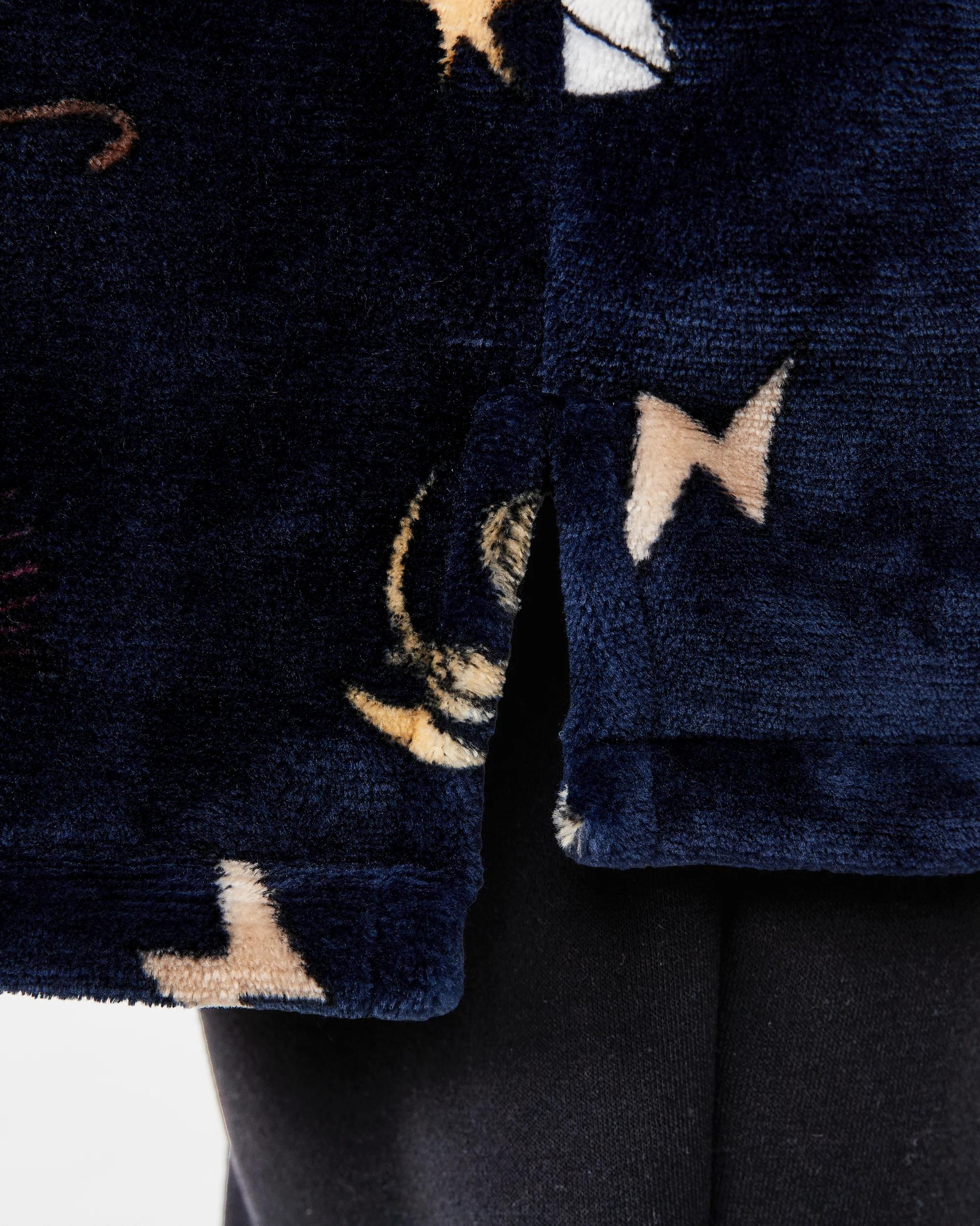 7 Harry Potter License Pullover Gown Nvy Hp, 7 of 7