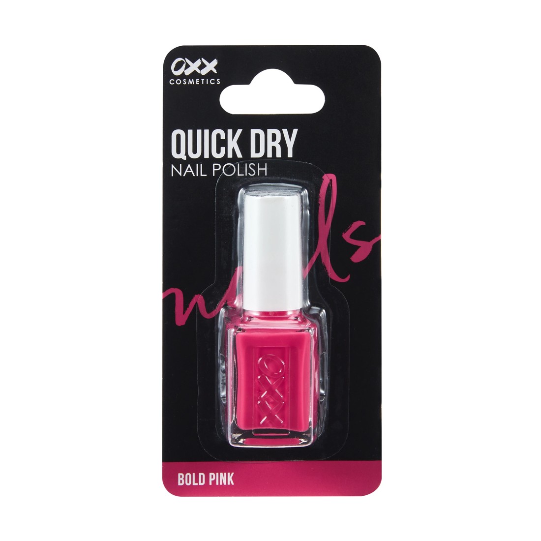 4 OXX Cosmetics Quick Dry Nail Polish - Bold Pink, 4 of 4