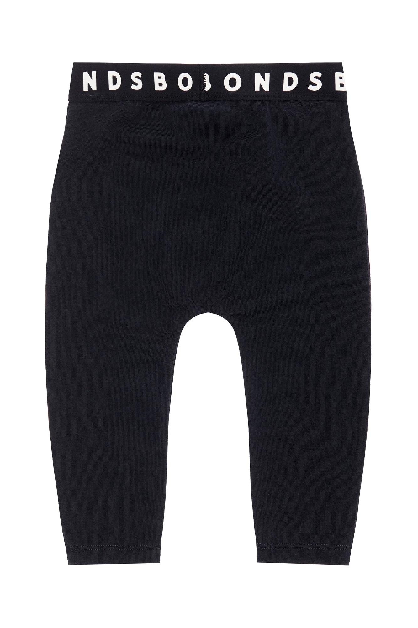 2 Baby Bonds Stretchies Leggings BLACK, 2 of 2