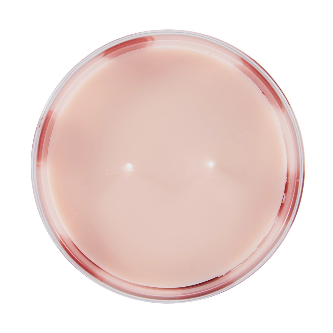 4 Christmas Red Glass Candy Candle, 4 of 6