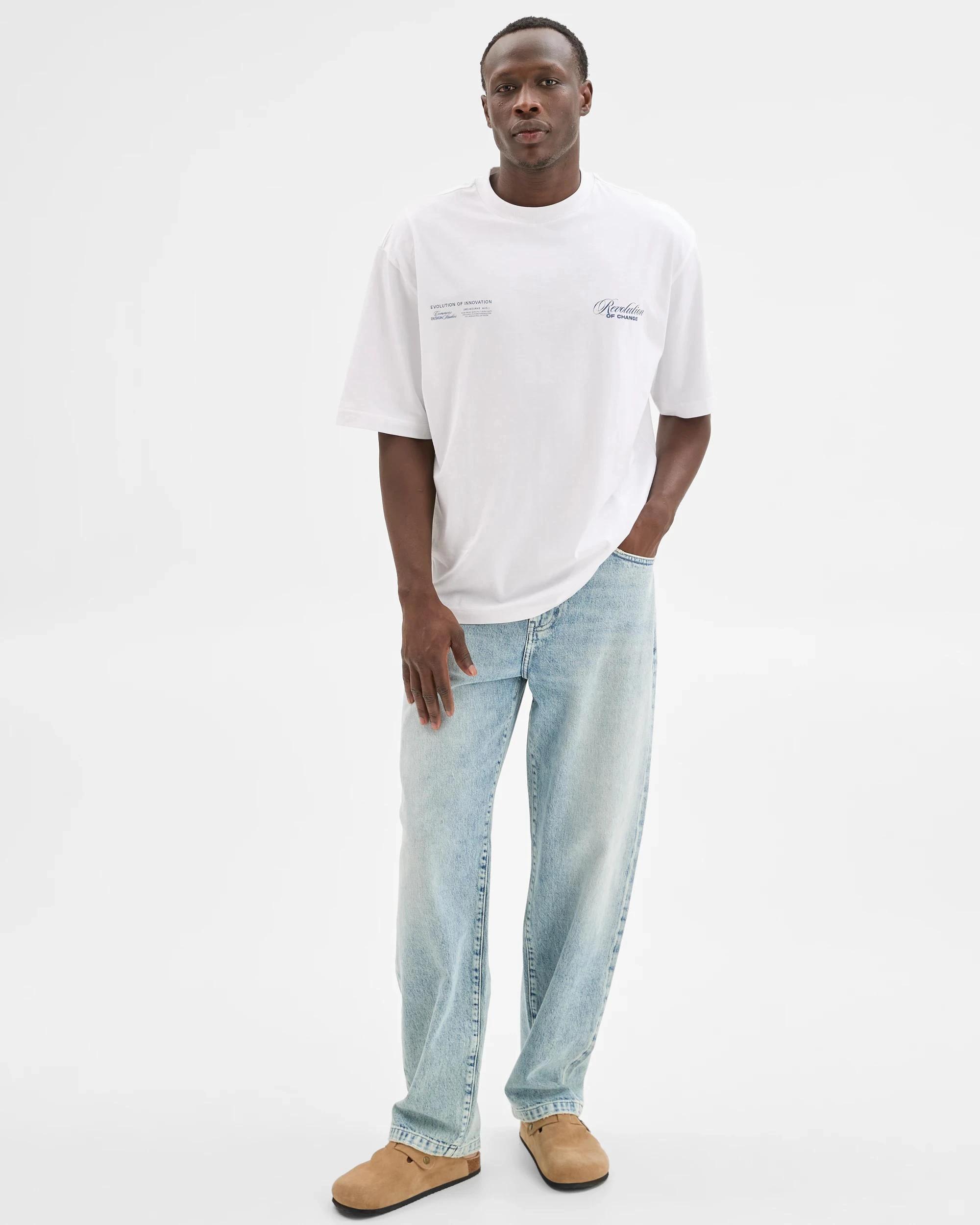 1 Commons Australian Cotton Boxy Fit Graphic T-Shirt REVOLUTION, 1 of 6