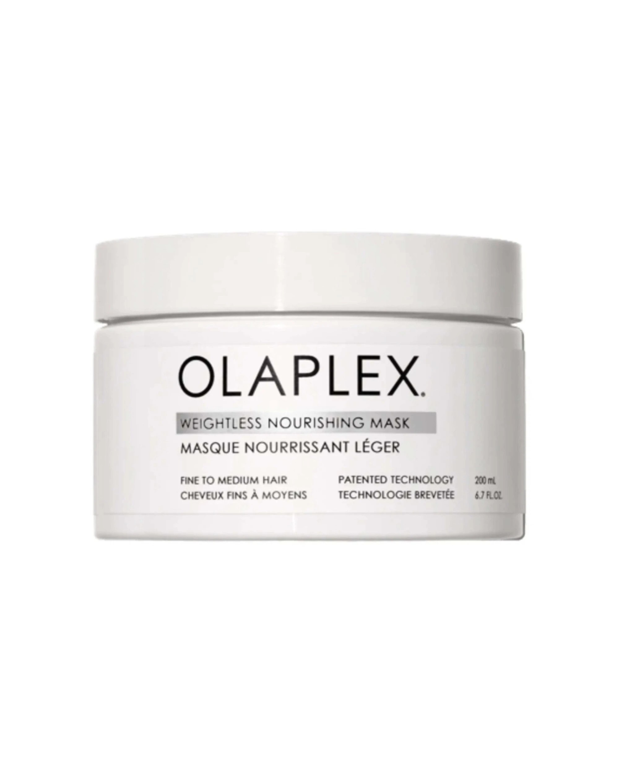 1 Olaplex Weightless Nourishing Mask Deep Repair Treatment 200ml - White, 1 of 2