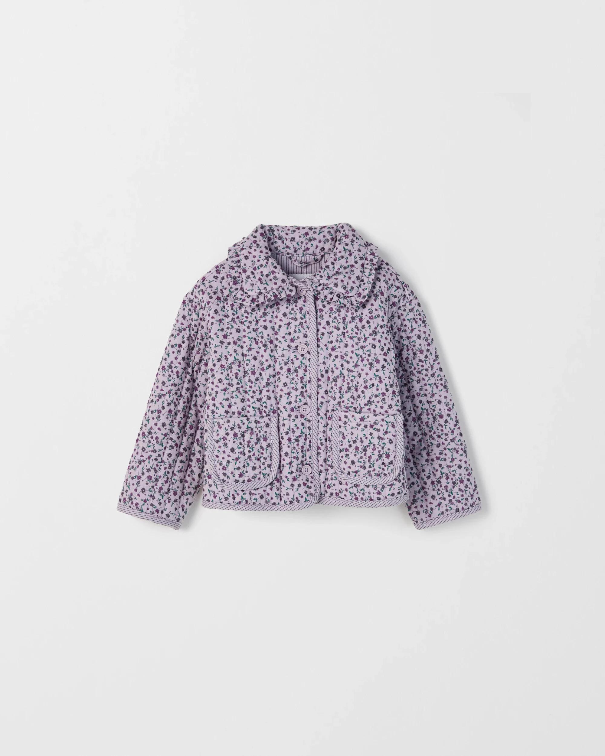 5 Target Kids Australian Cotton Quilted Jacket PURPLE, 5 of 6