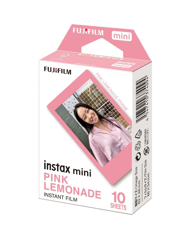 10 Pack Instax Mini Pink Lemonade 