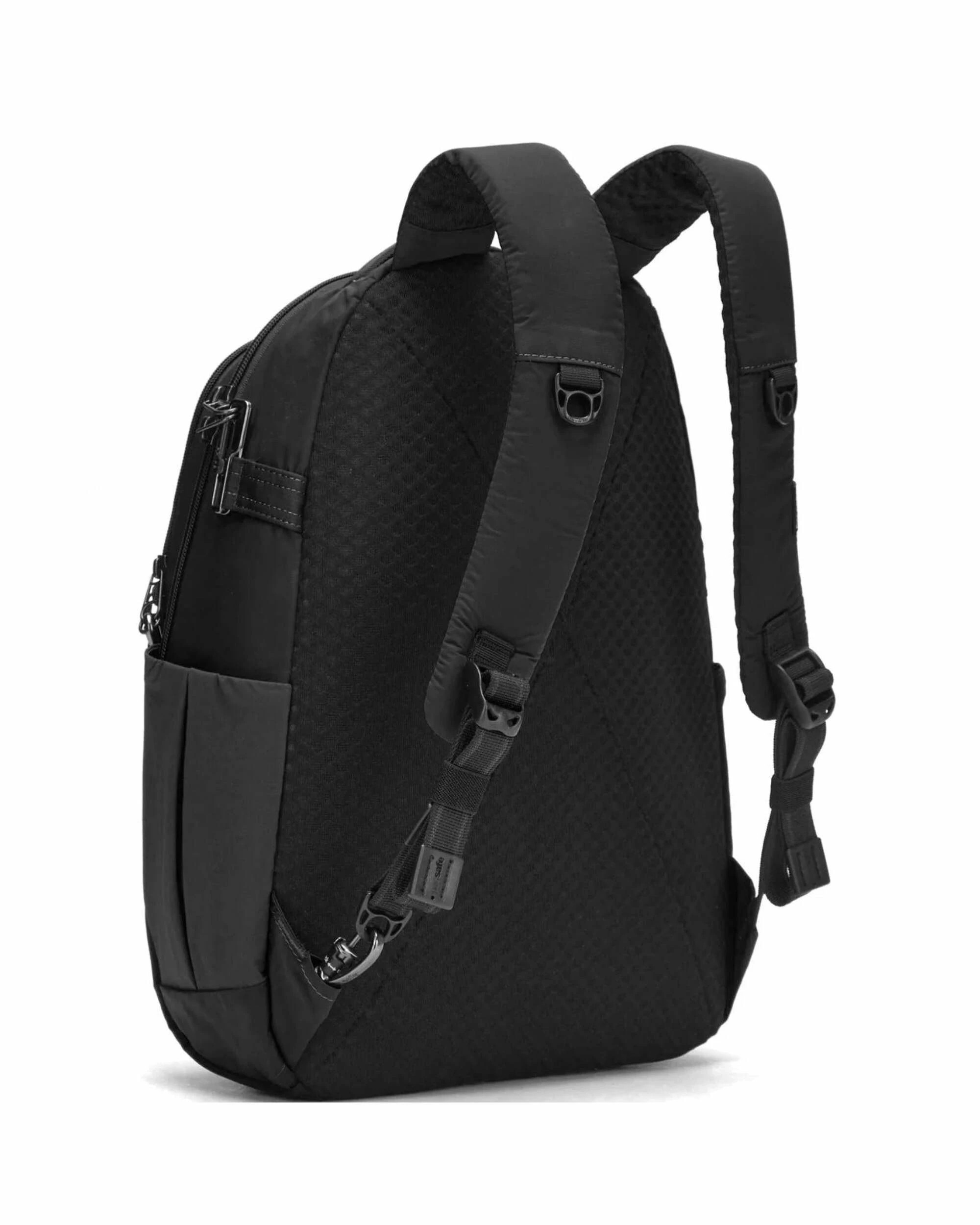 5 PacSafe Metrosafe LS350 Anti-Theft ECONYL Backpack - 15L - Black - Black, 5 of 5
