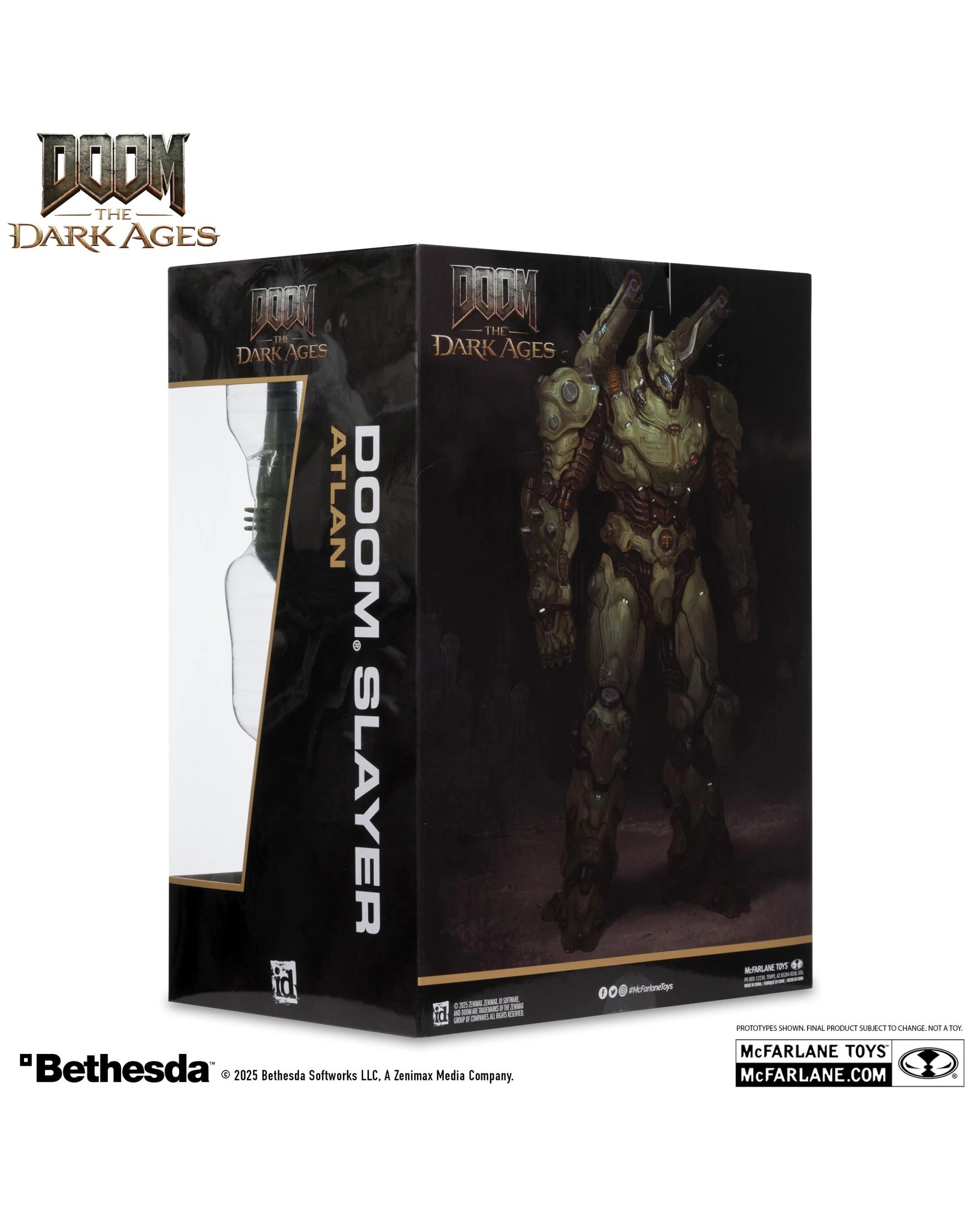 7 Doom The Dark Ages Doom Slayer Atlan 12 inch Action Figure, 7 of 8