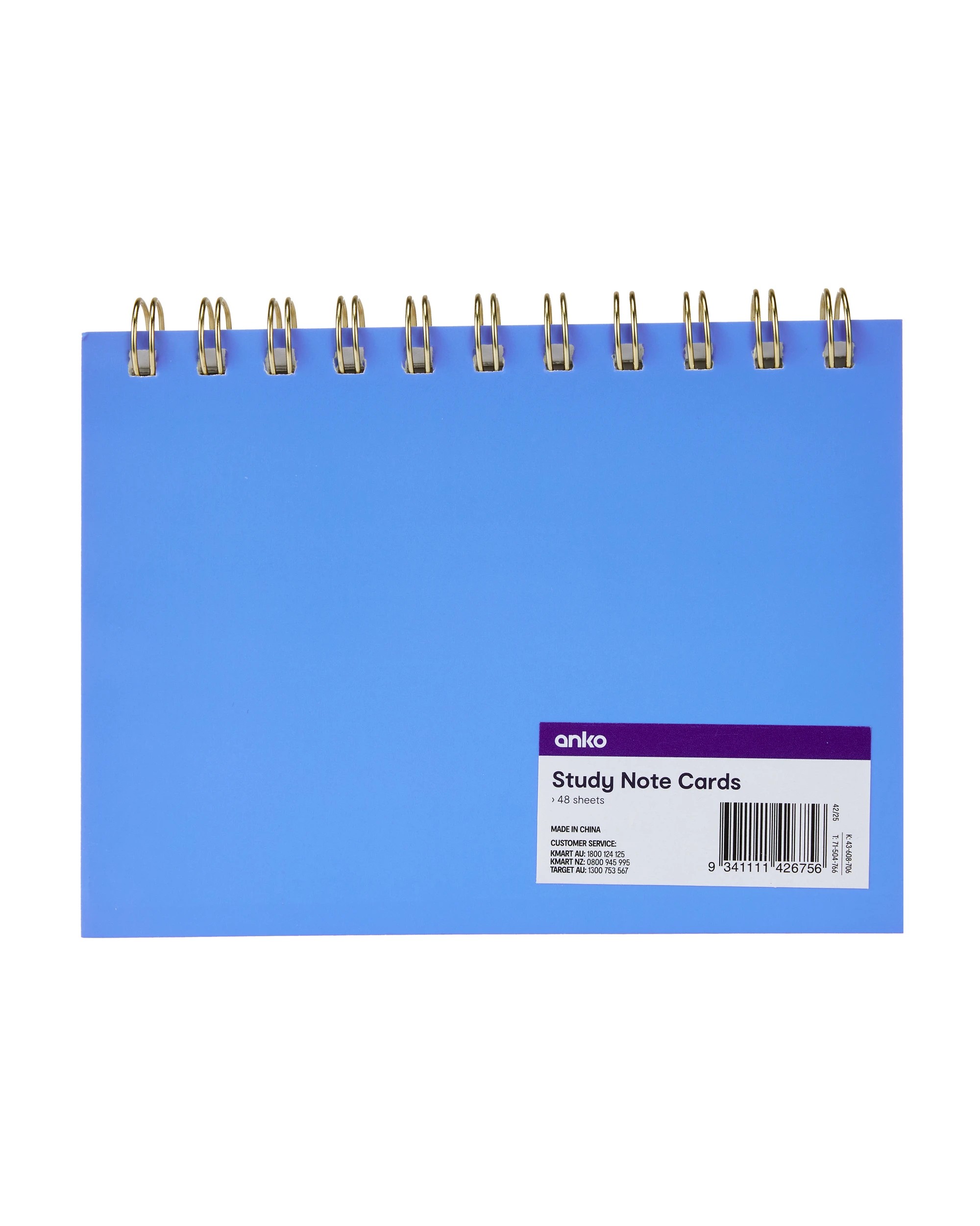 4 Study Note Cards, 4 of 4