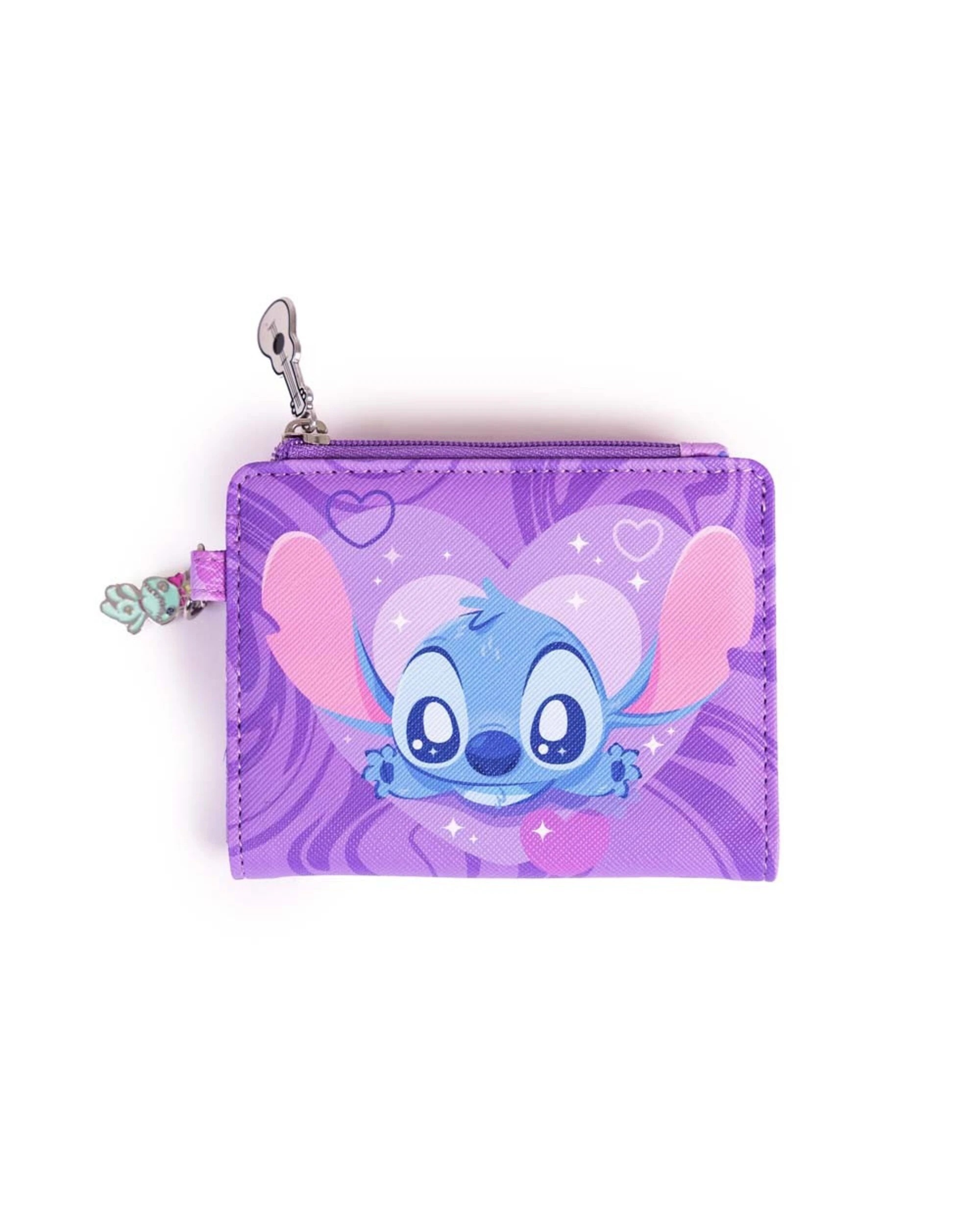 1 Disney - Lilo & Stitch - Stitch Heart Card Holder - ONE SIZE - Purple, 1 of 3