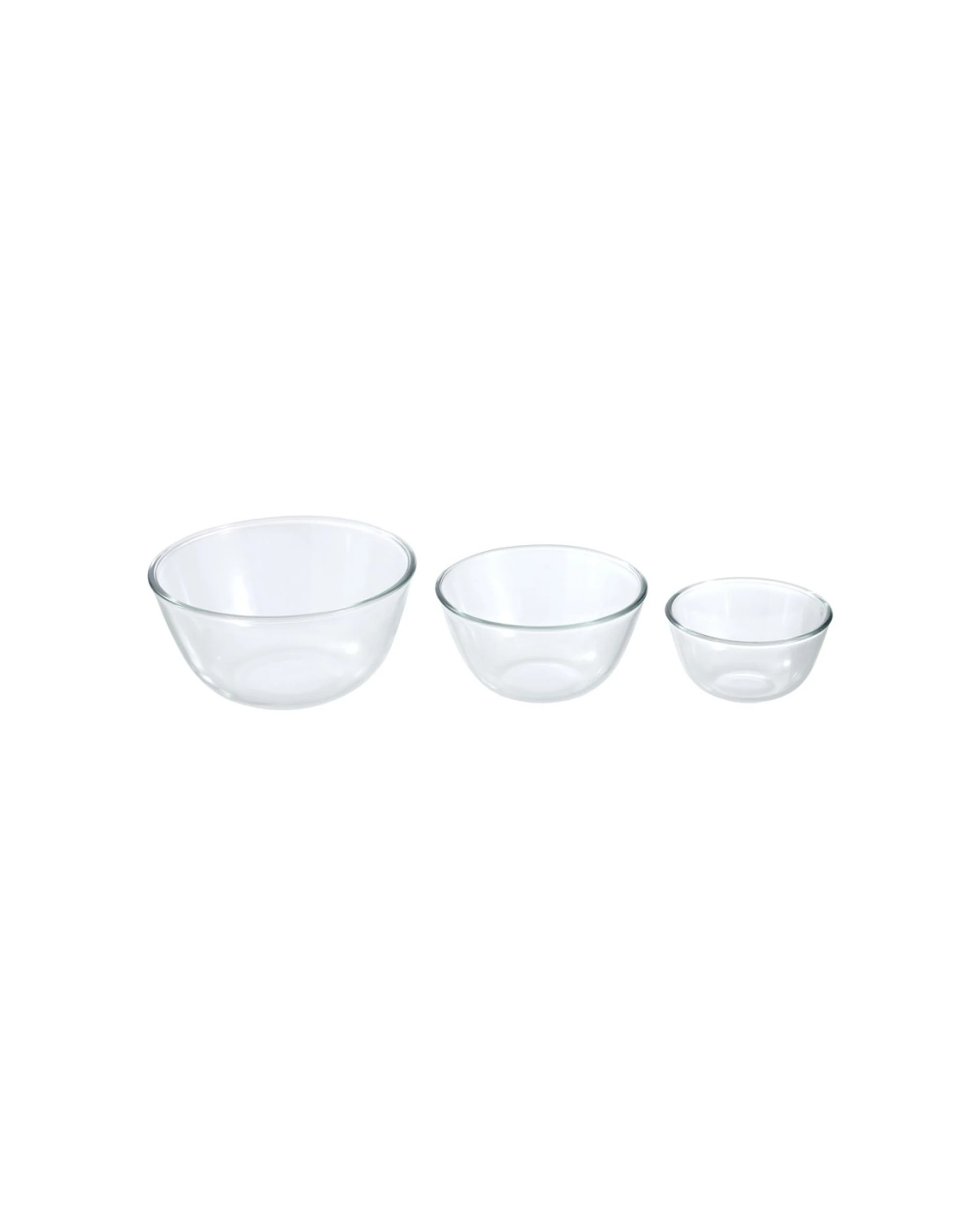 5 Lemon & Lime 12pc Yorkshire Glass Cooking Food Mixing Bowl 500ml - Clear, 5 of 5