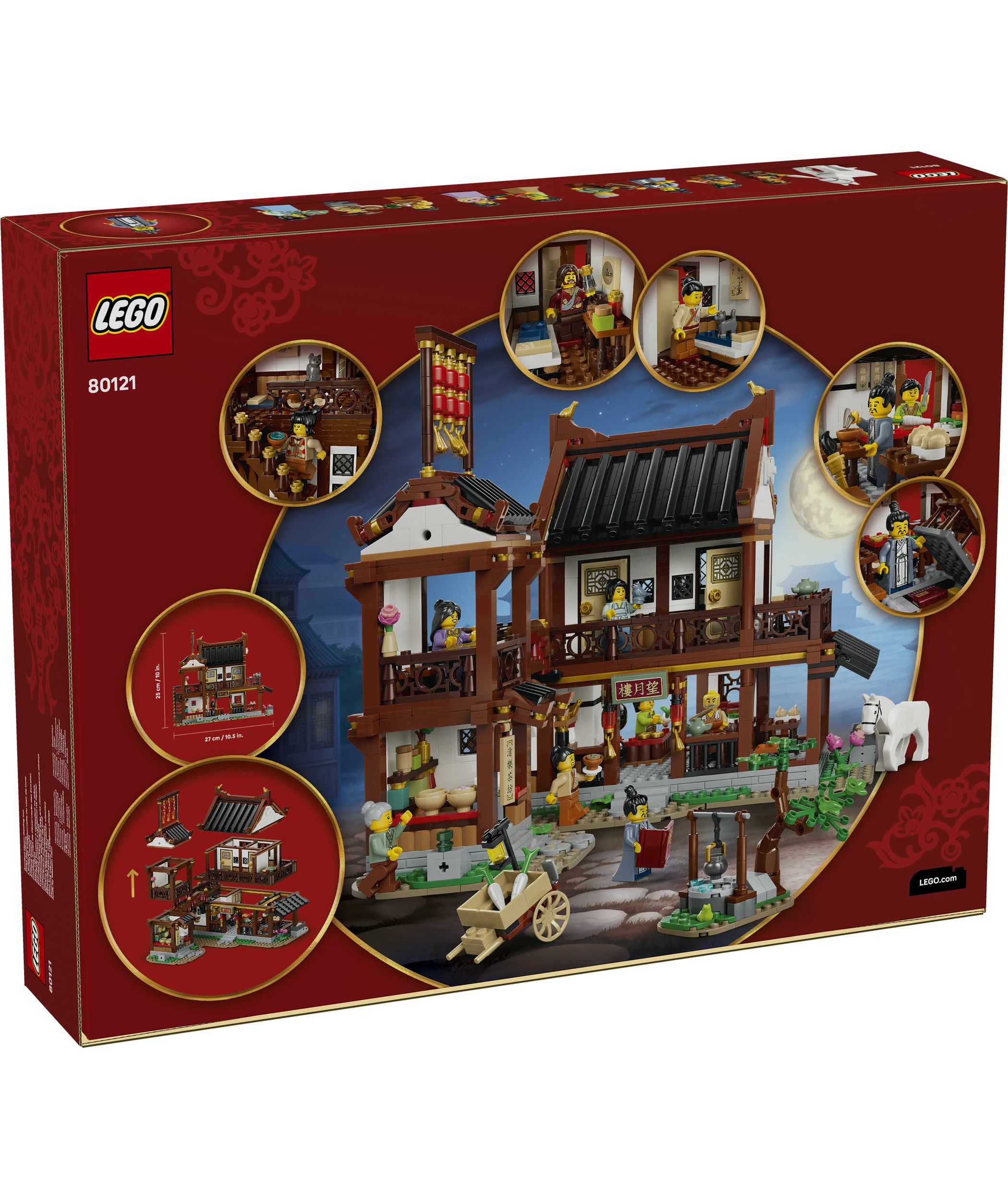 9 LEGO® Spring Festival Ancient Moon - Gazing Inn 80121 - Multi, 9 of 9