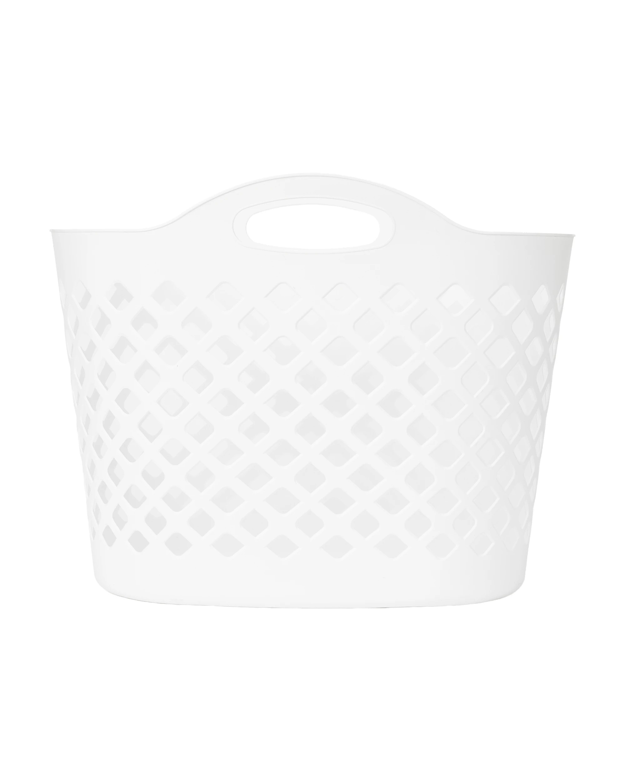 5 Diamond Laundry Basket - White, 5 of 5