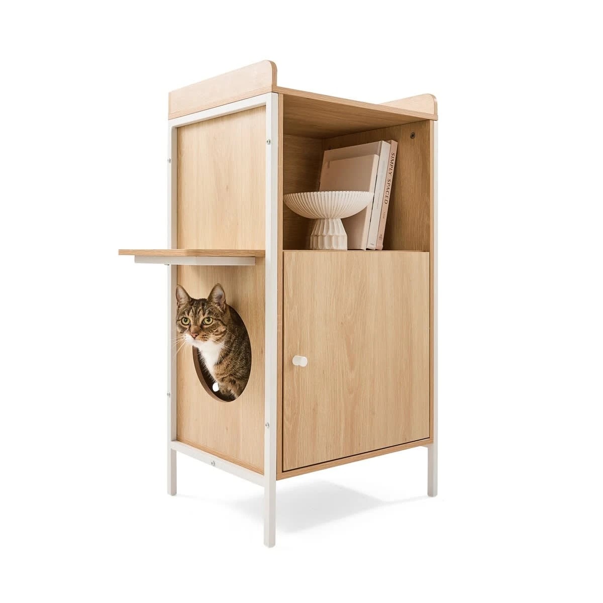 1 Cat Litter Cabinet Shelf, 1 of 9