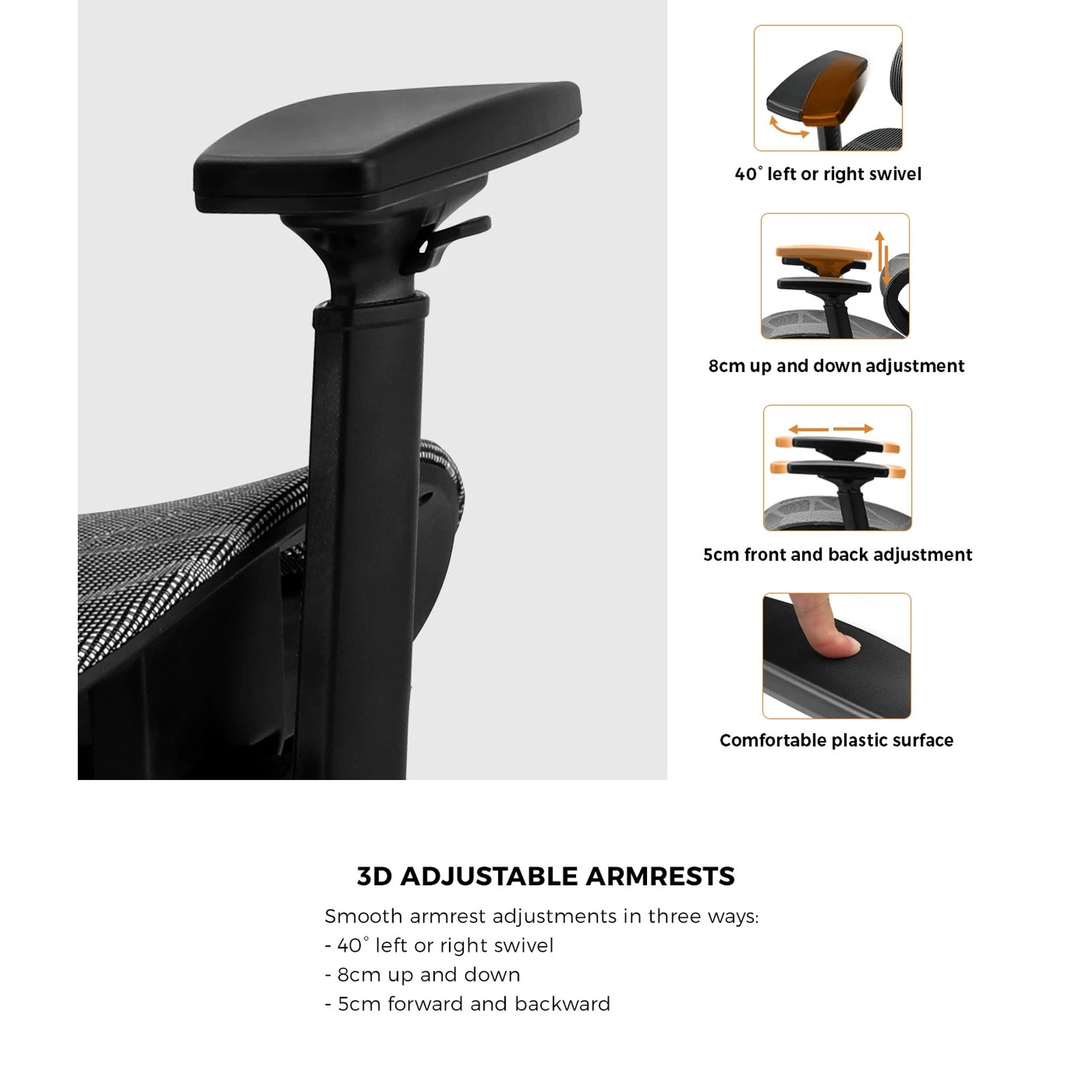 5 Oikiture Ergonomic Office Chair
 - Multi, 5 of 10