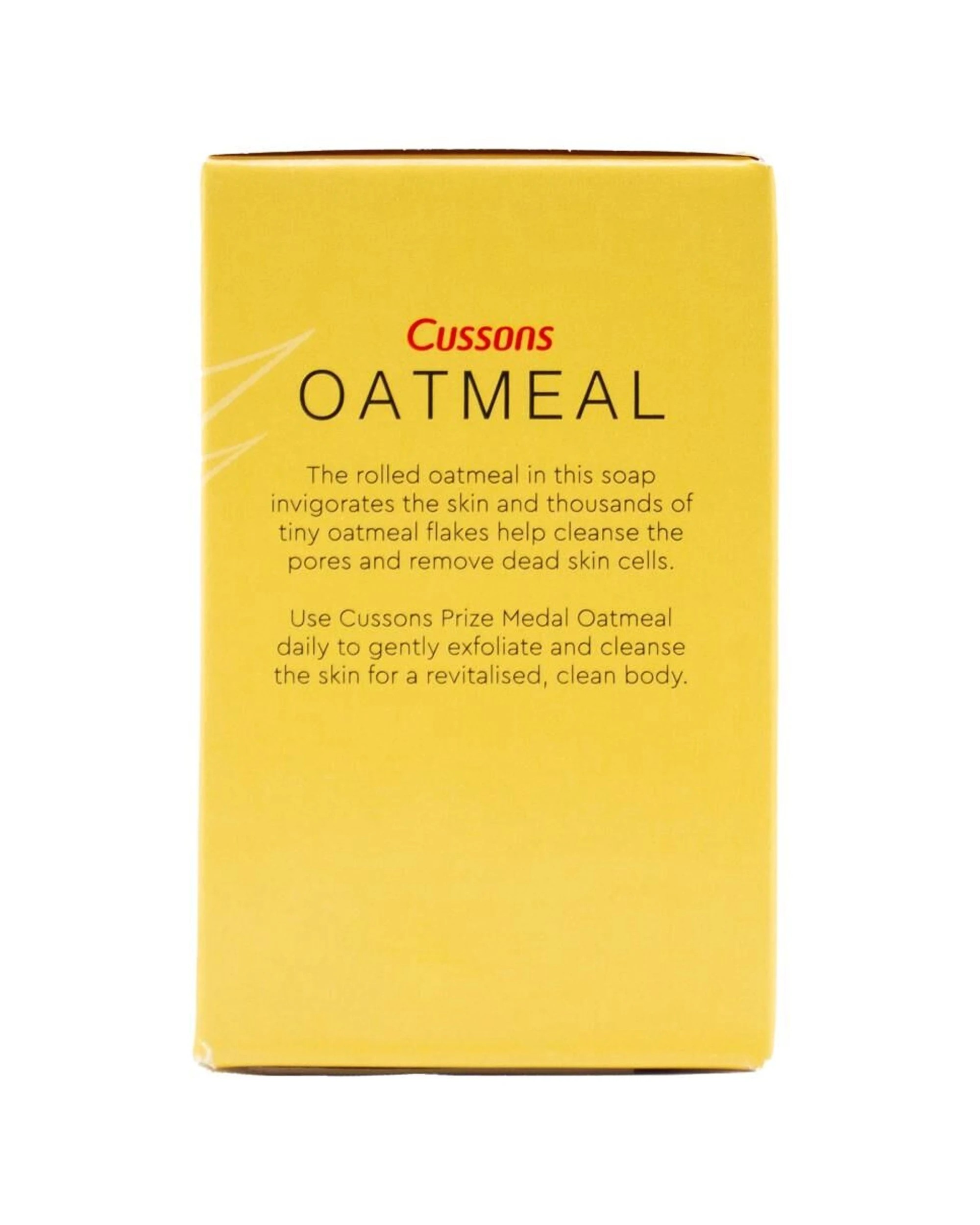 3 Cussons 12 x 5pc Soap Bars 90g 3-in-1 Cleanses Exfoliates Moisturises Oatmeal - Multi, 3 of 5