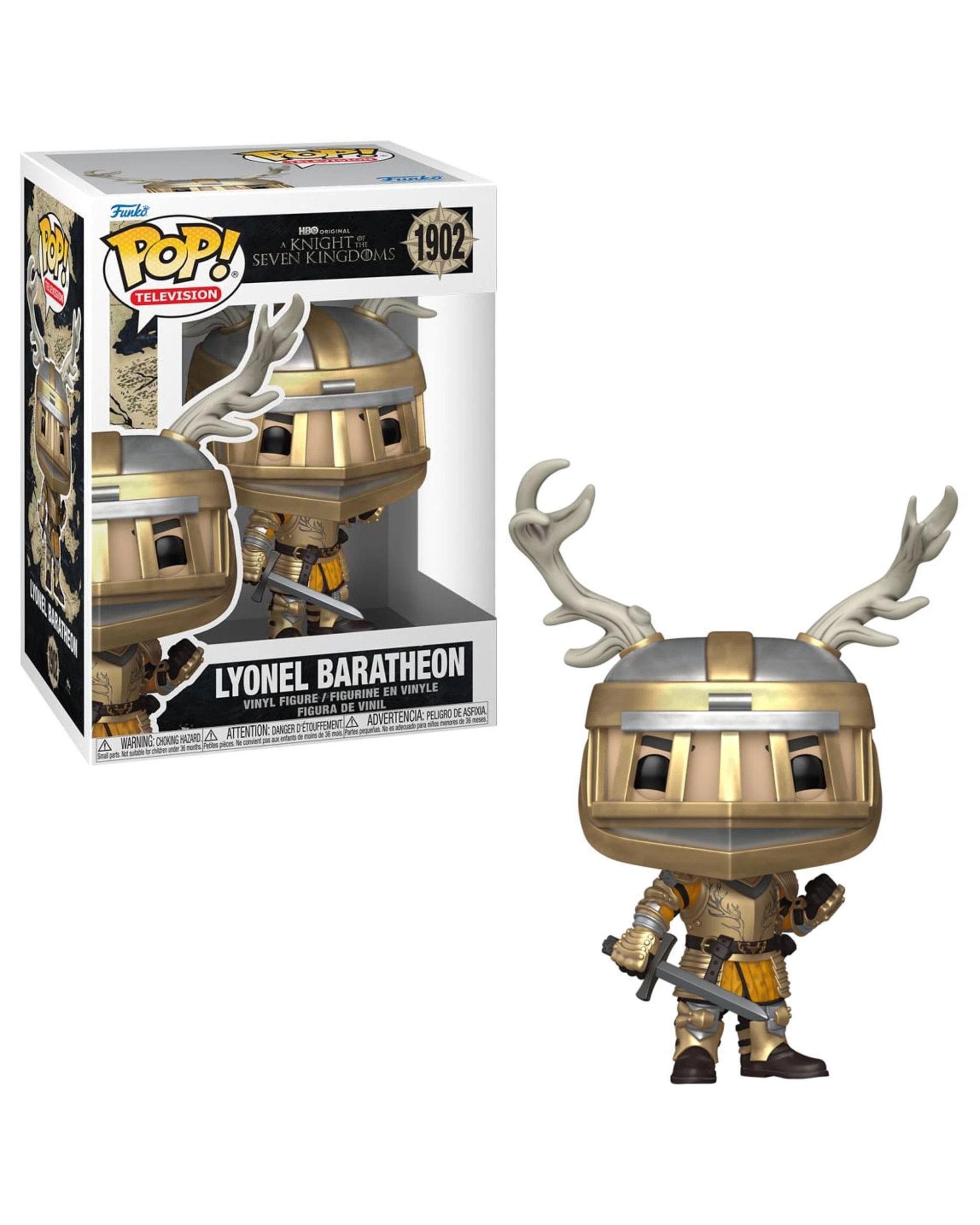 1 A Knight of the Seven Kingdoms Lyonel Baratheon Funko POP! Vinyl, 1 of 3