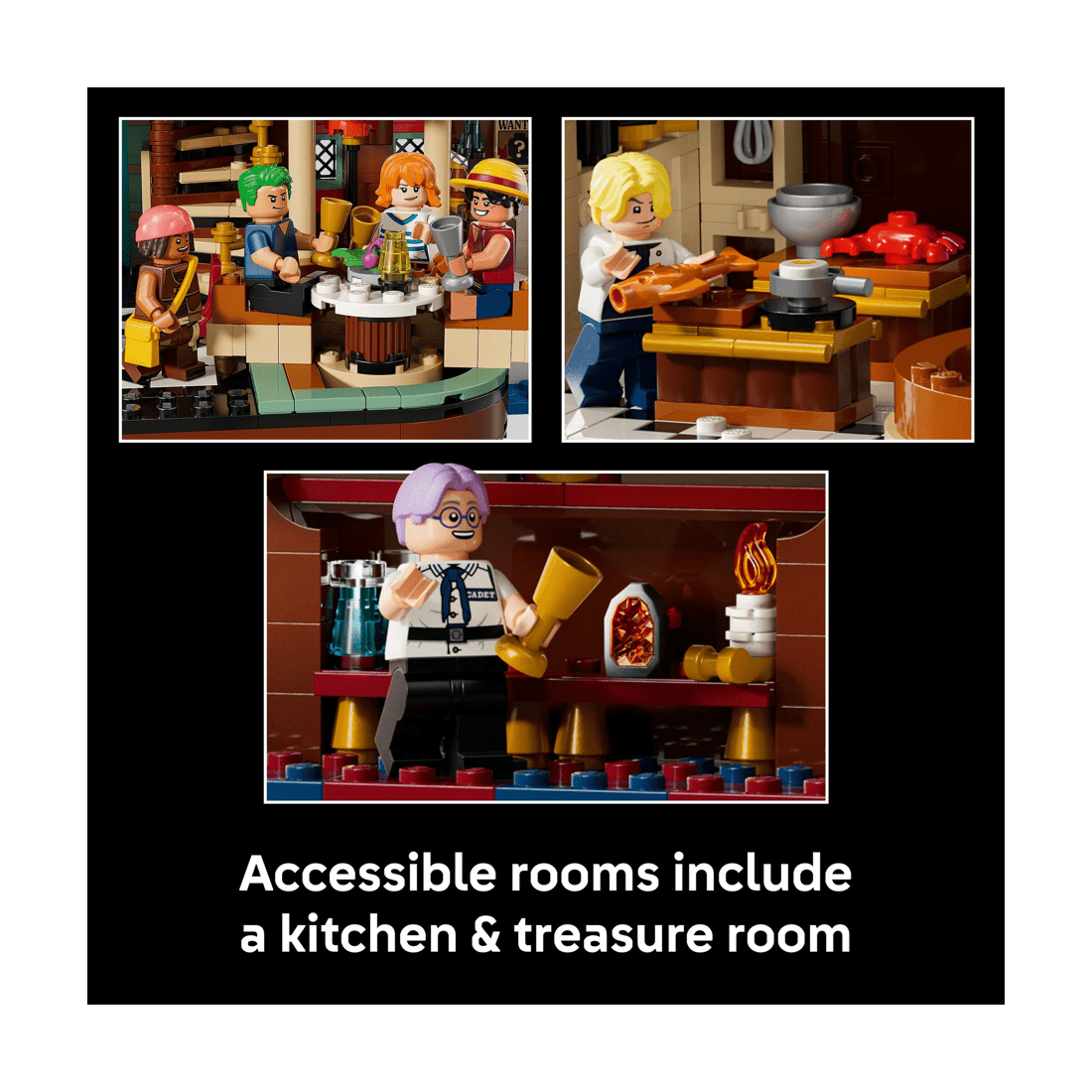 5 LEGO ONE PIECE The Baratie Floating Restaurant 75640, 5 of 10