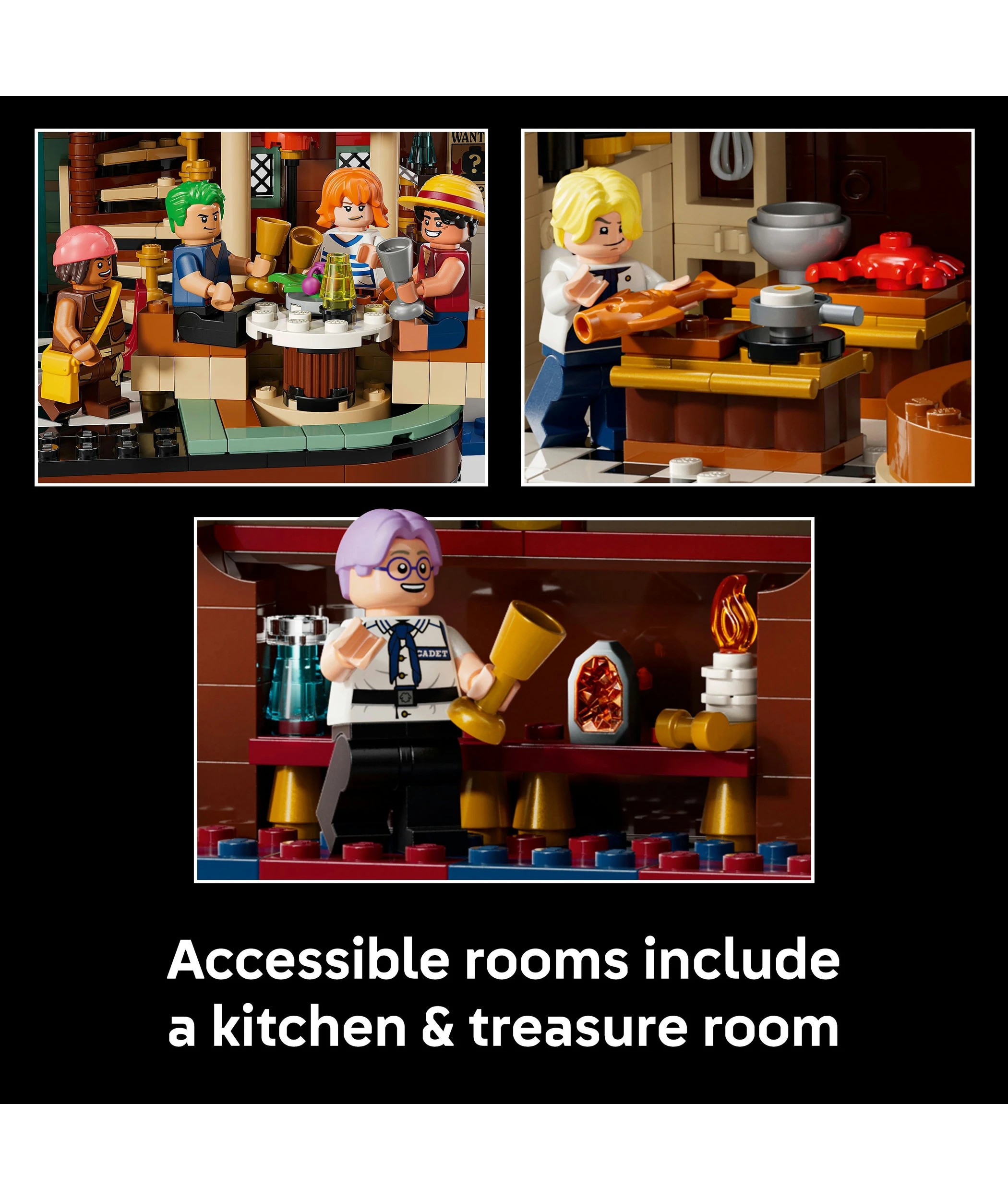 5 LEGO ONE PIECE The Baratie Floating Restaurant 75640, 5 of 10