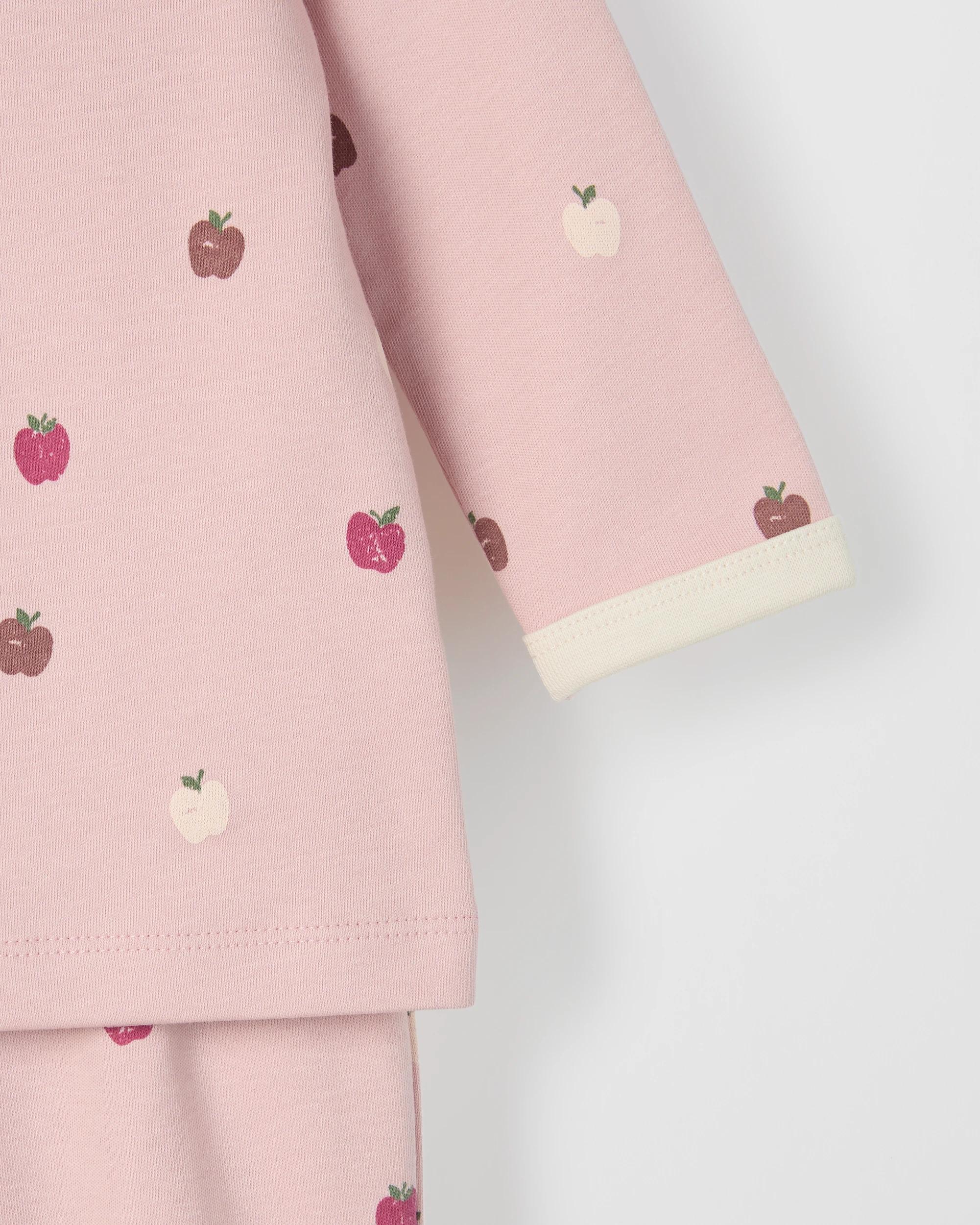4 Target Baby Baby Organic Cotton 2 Pack Knit Pyjama Set APPLES, 4 of 5