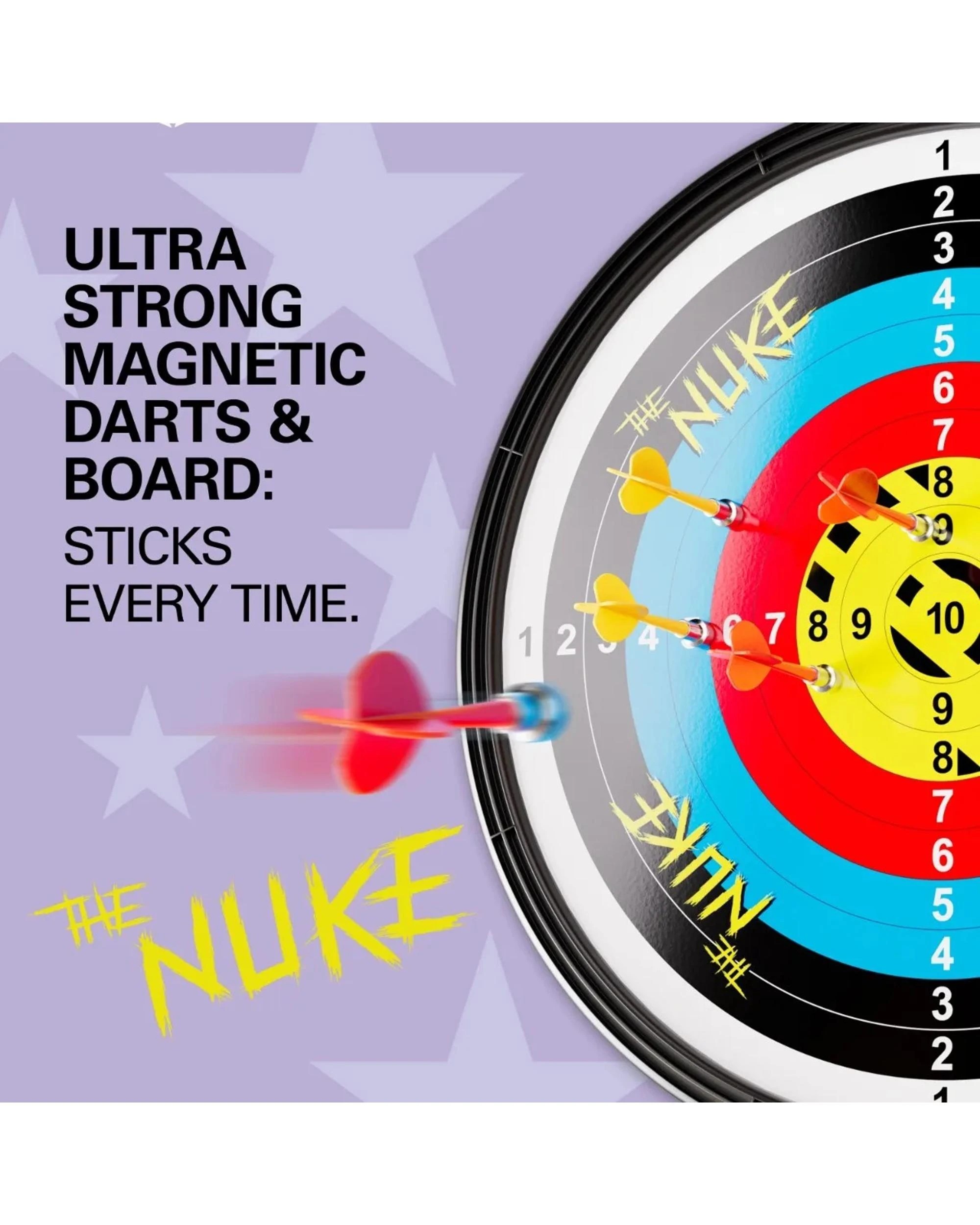 5 Target Luke 'The Nuke' Littler Magnetic Dart Board Set With Darts, 5 of 7