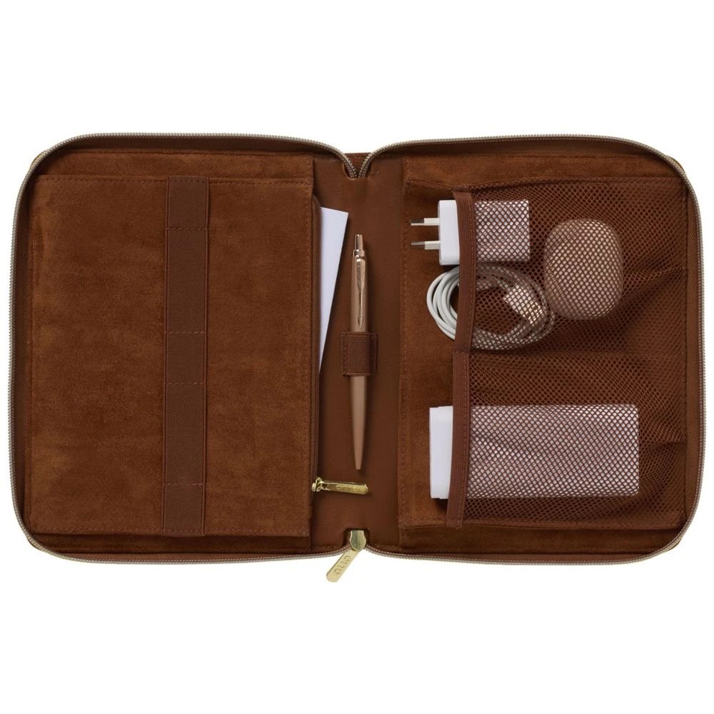 2 Otto Travel Folio Tan, 2 of 3