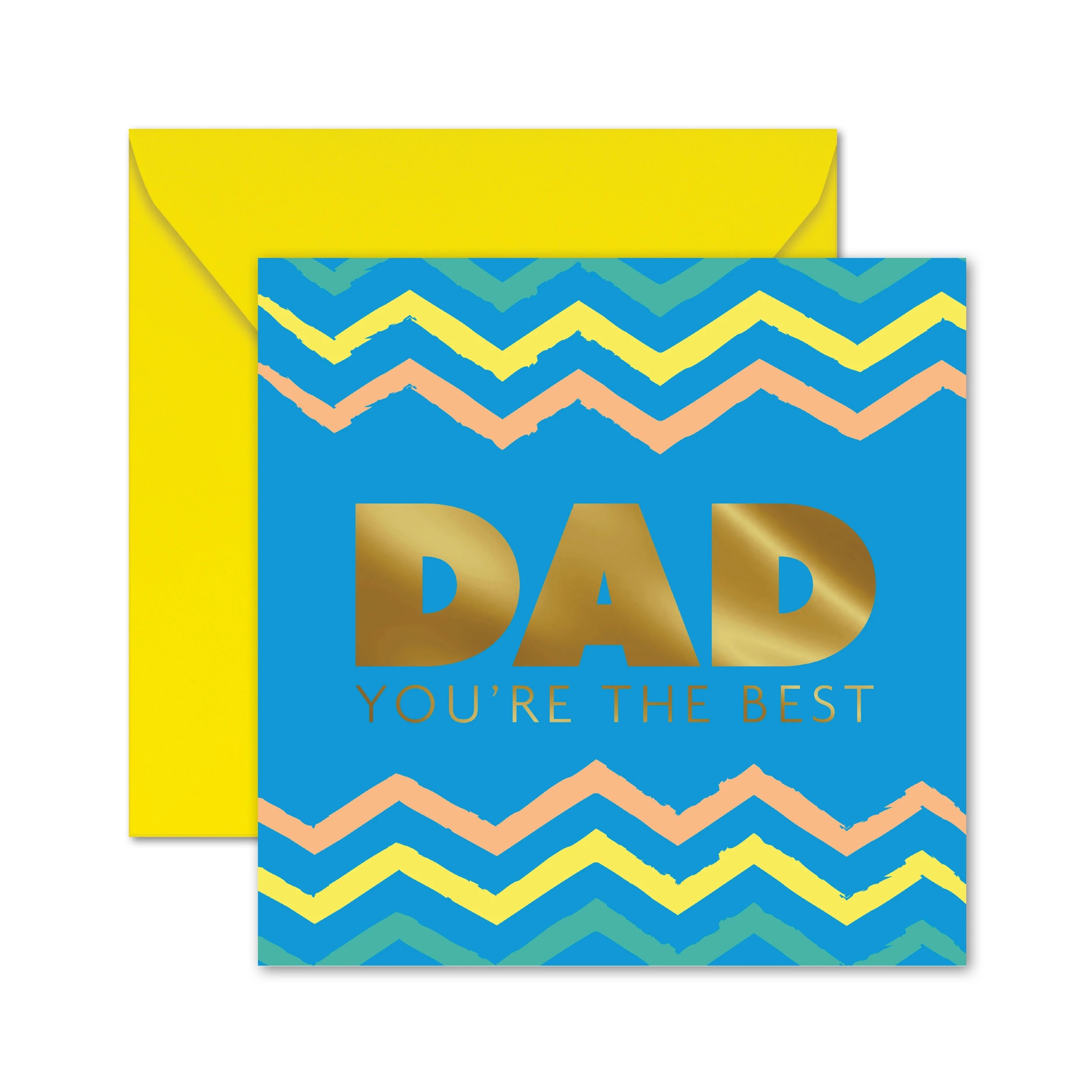 1 Hallmark Birthday Card for Dad - Zigzag, 1 of 3