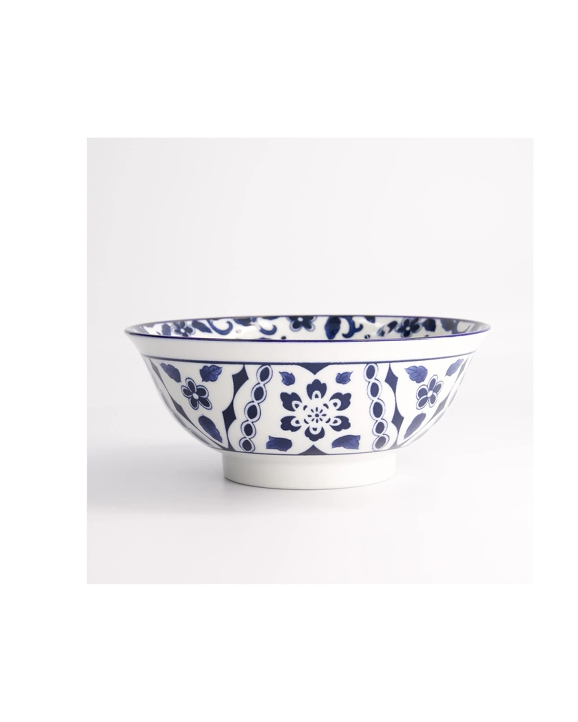 2 Tokyo Design Tokyo Maizuru Ramen Bowl 21x8.5cm Microwave Dishwasher Safe - Blue, 2 of 4