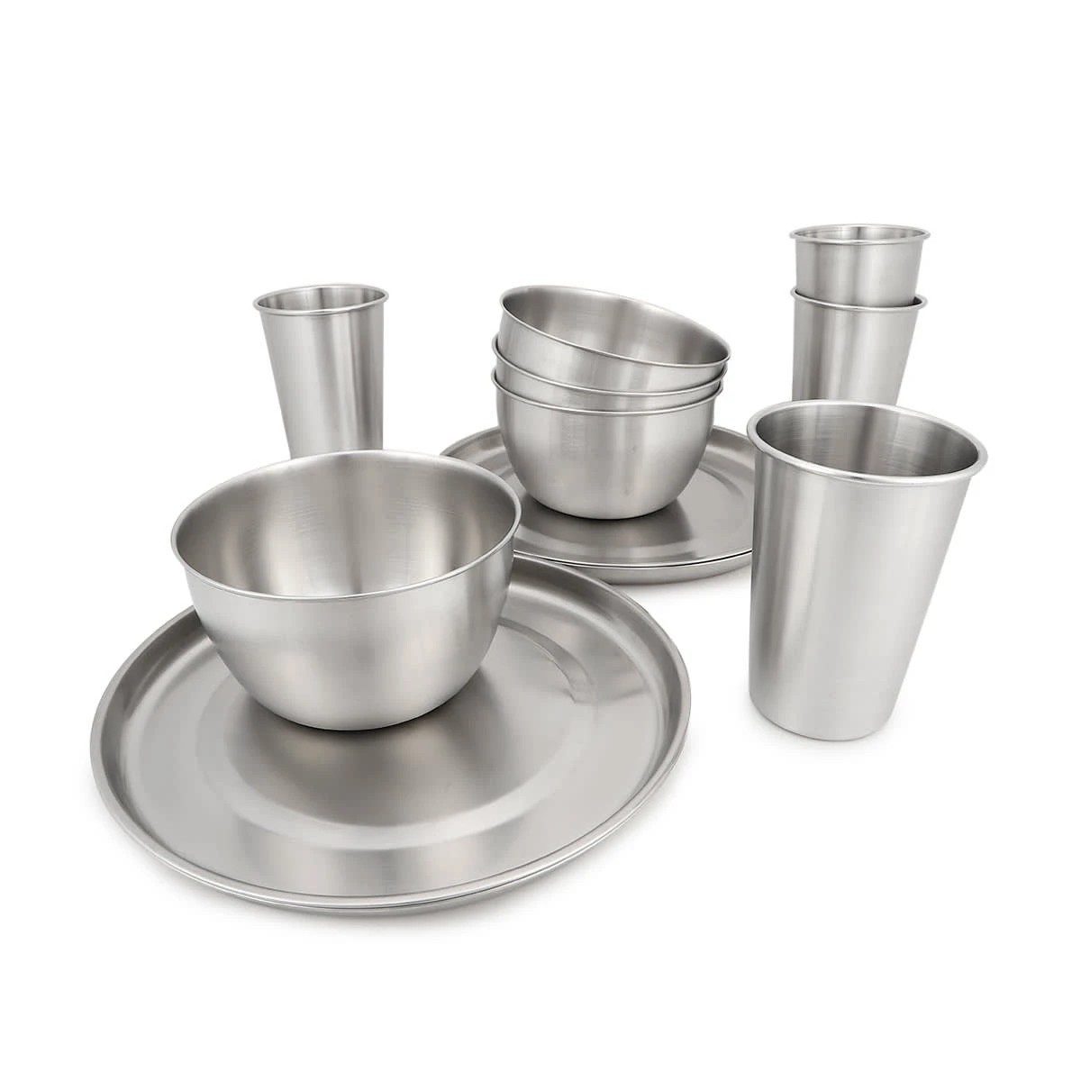 1 12 Piece Stainless Steel Dinner Set, 1 of 8
