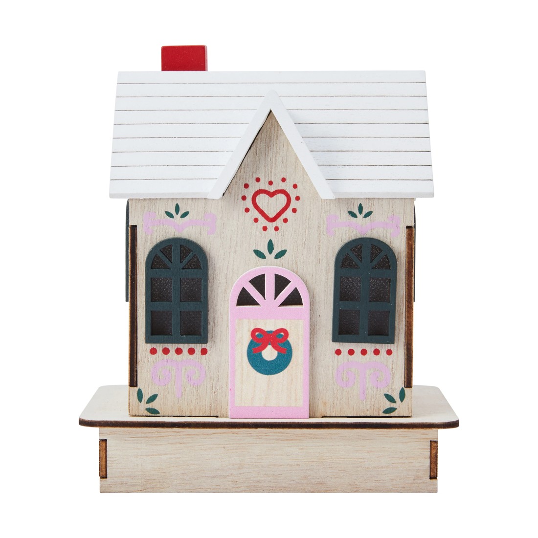 6 Light Up Small Village - Assorted, 6 of 7