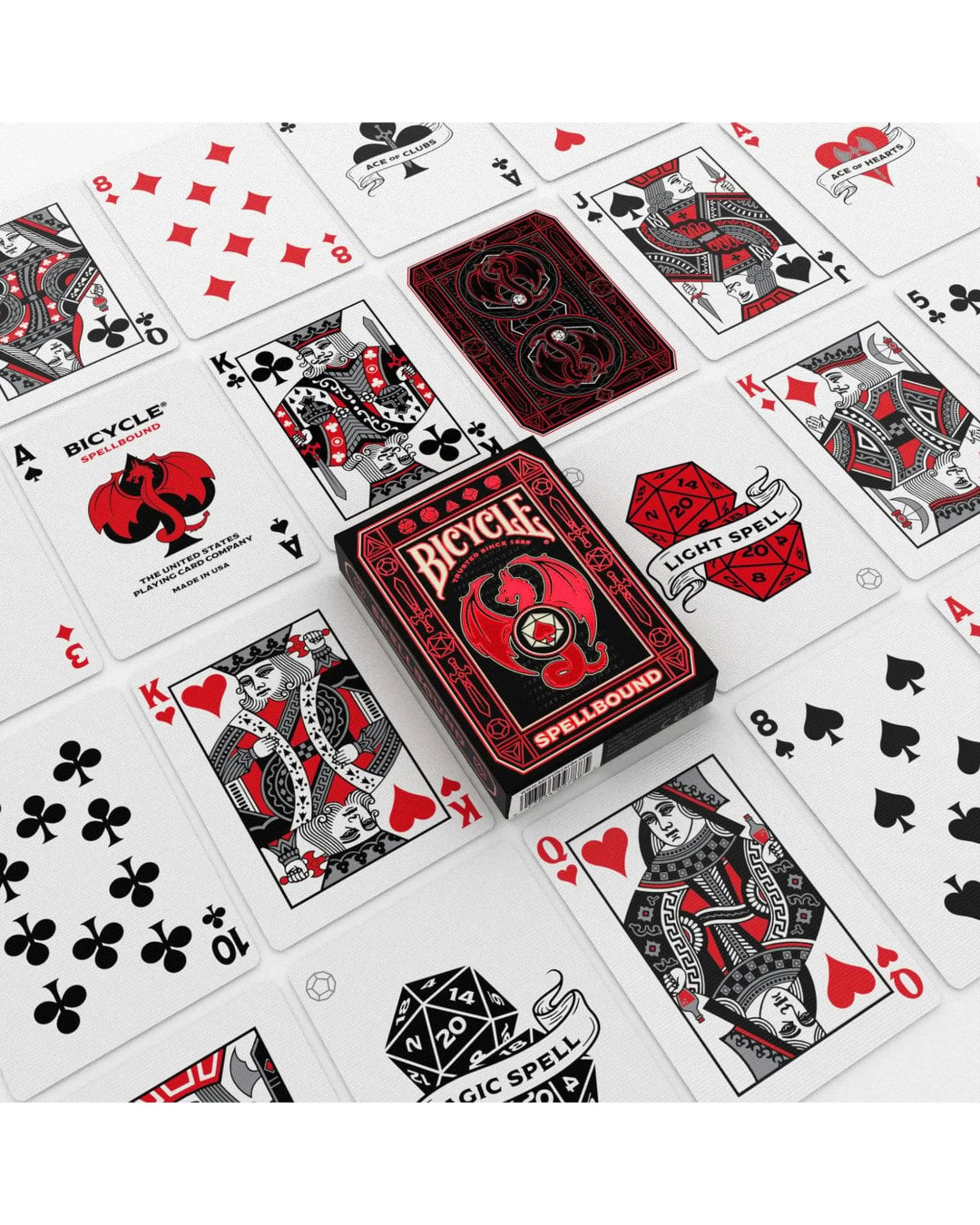 3 Bicycle Spellbound Playing Cards, 3 of 5