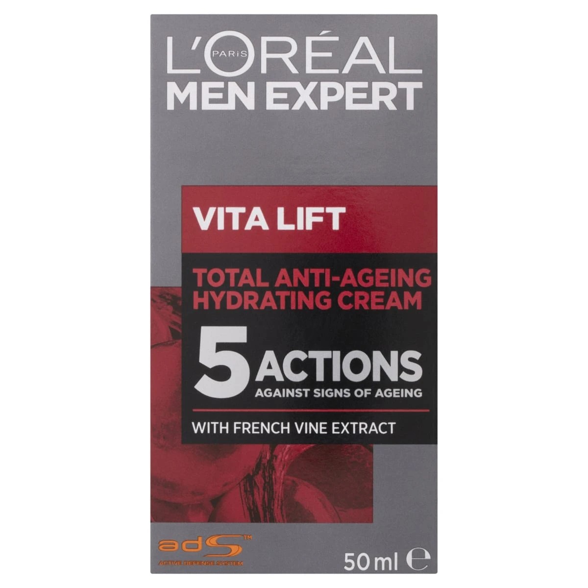 2 L'Oreal Paris Men Expert Vita Lift 5 Moisturiser 50ml - French Vine Extract, 2 of 8