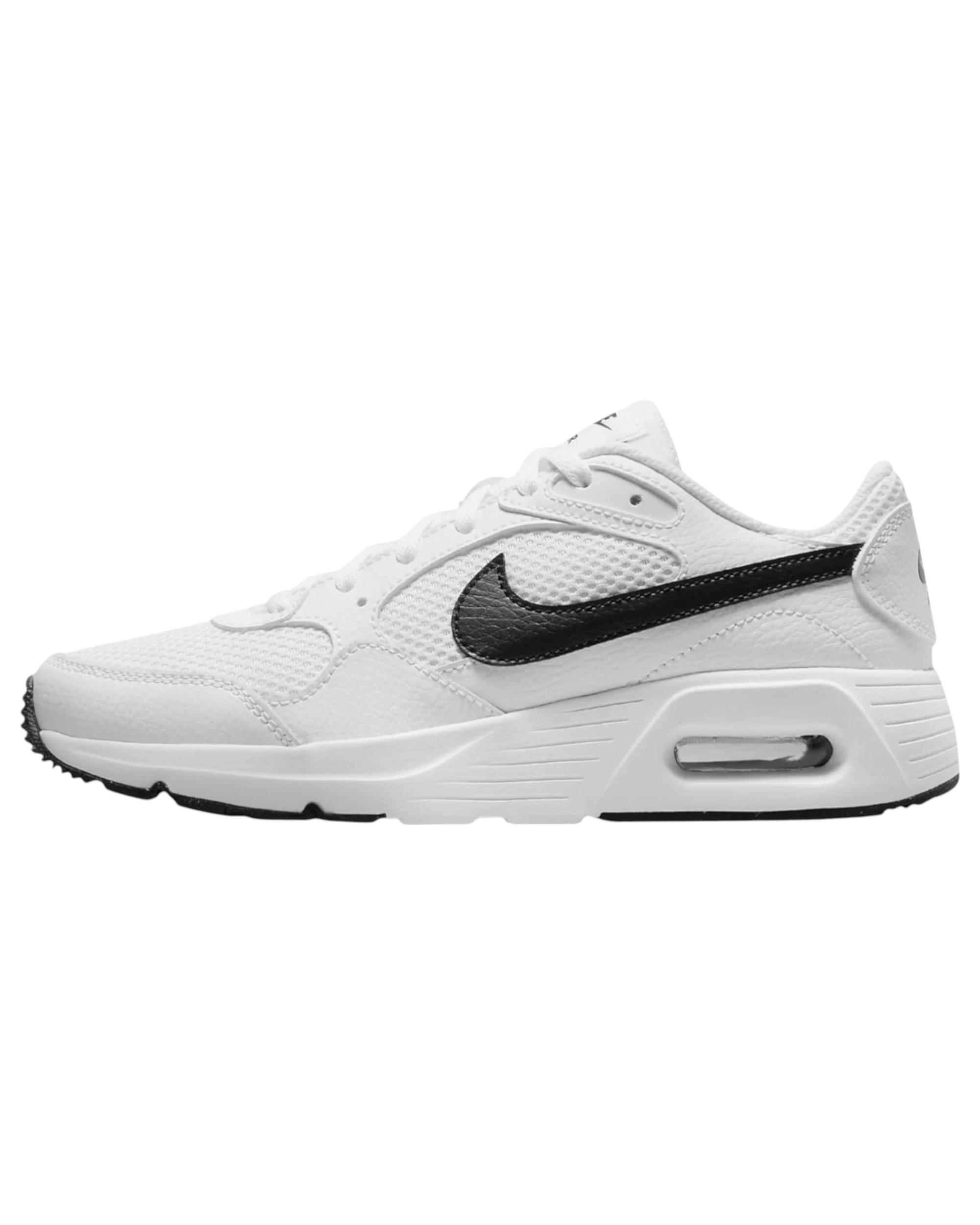 8 Nike Unisex Kids Air Max SC White/ Black Athletic Shoes WHITE/BLACK, 8 of 8