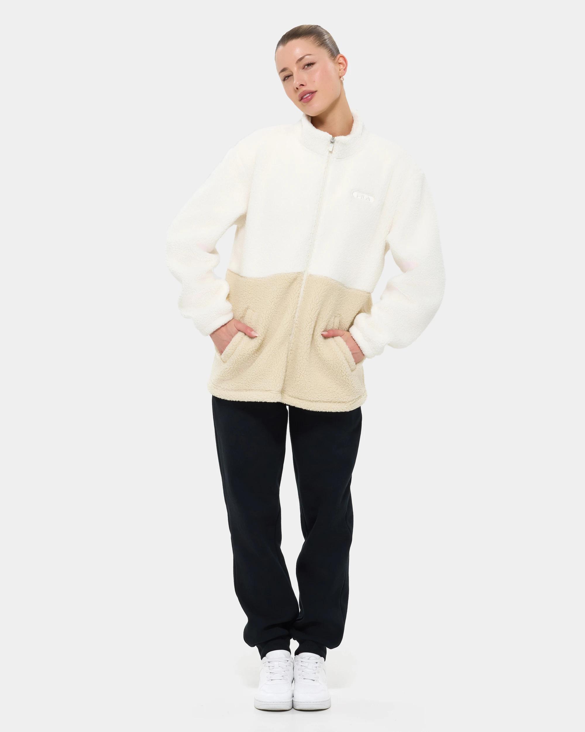 2 Fila Victoria Teddy Jacket GARDENIA, 2 of 7