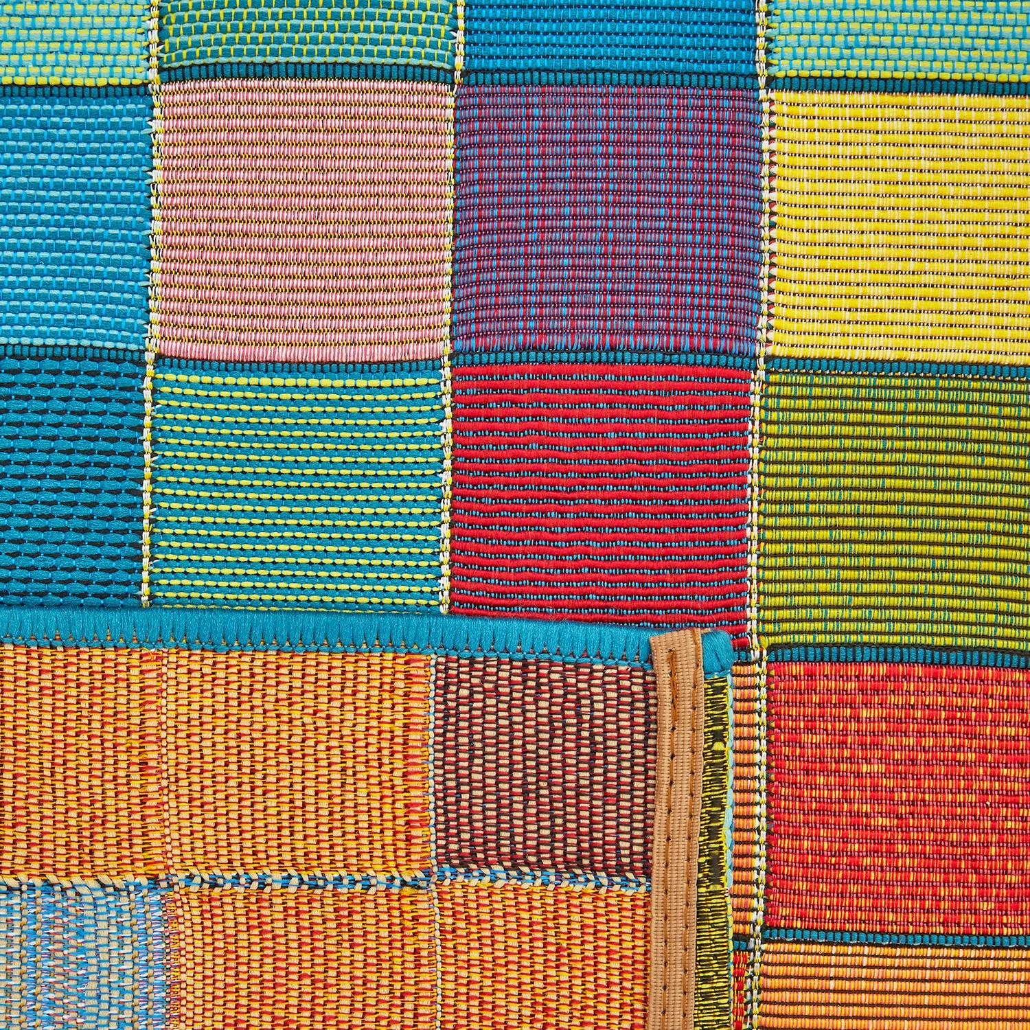 9 Common Ground Rugs Horizon Pixel Outdoor 285x200cm - Large Pet Friendly Floor Rug - Multi, 9 of 9