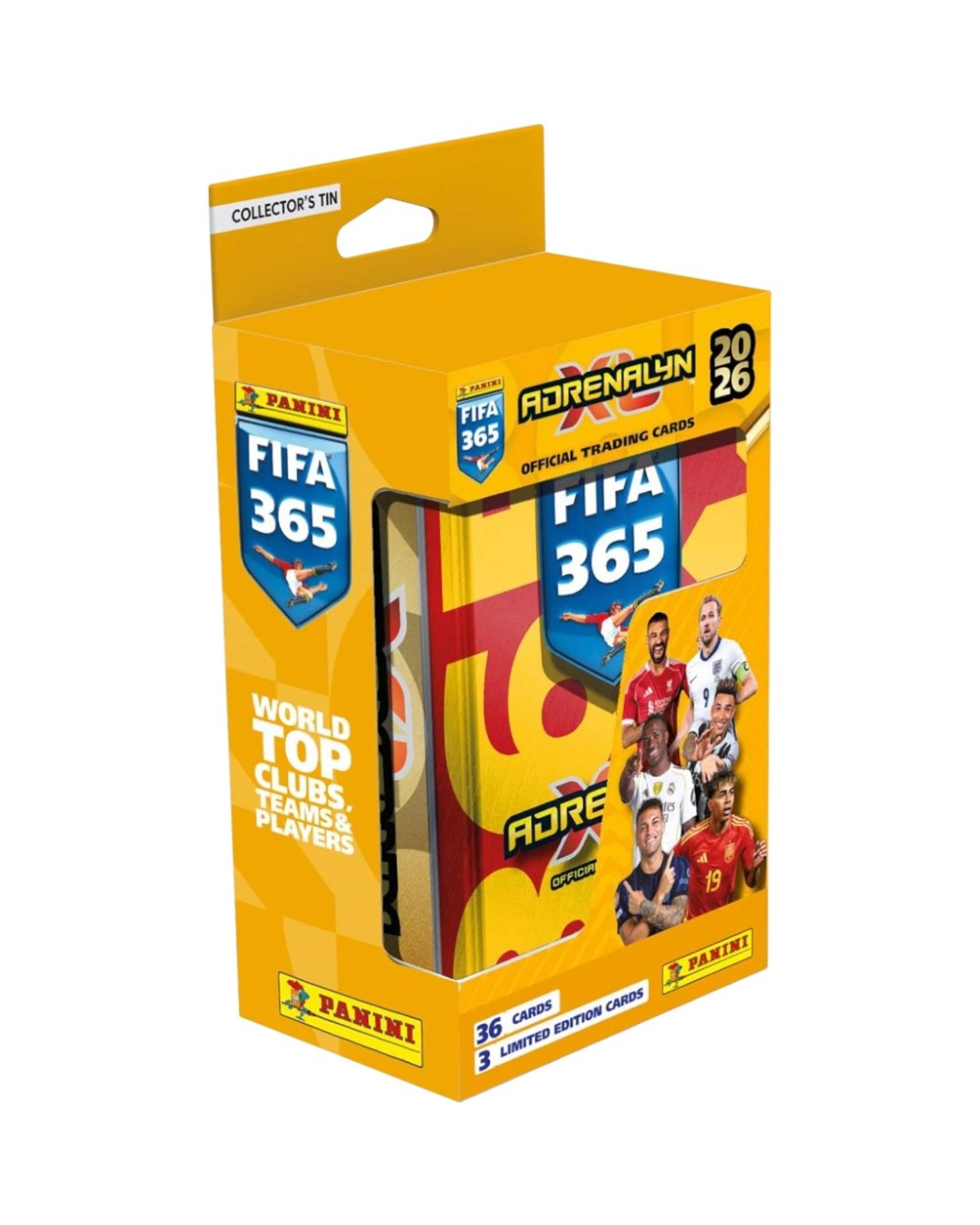 1 Panini 2026 FIFA 365 Adrenalyn XL Trading Cards Classic Tin, 1 of 8