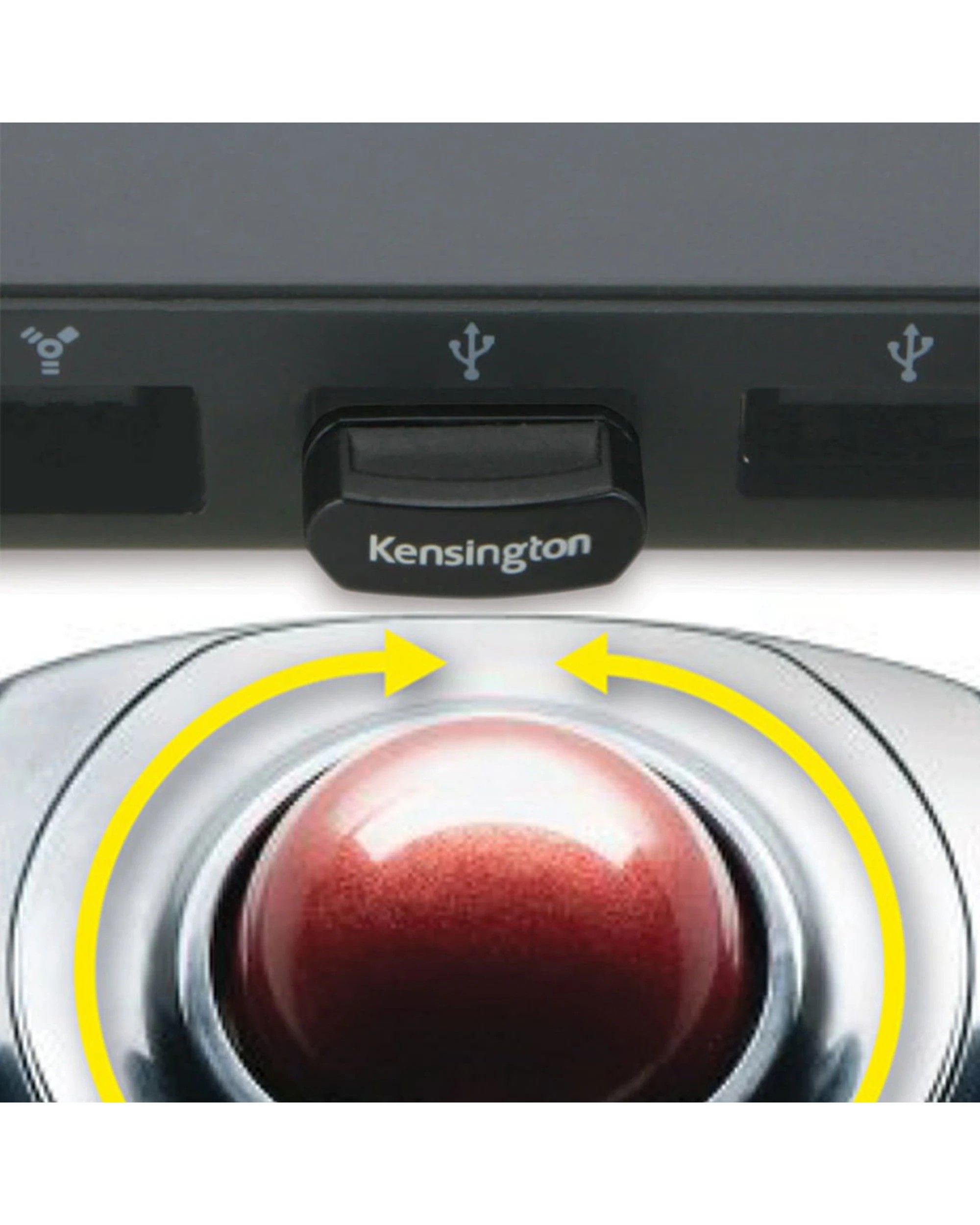5 Kensington Orbit Ergonomic Wireless Mobile Trackball - Black, 5 of 5