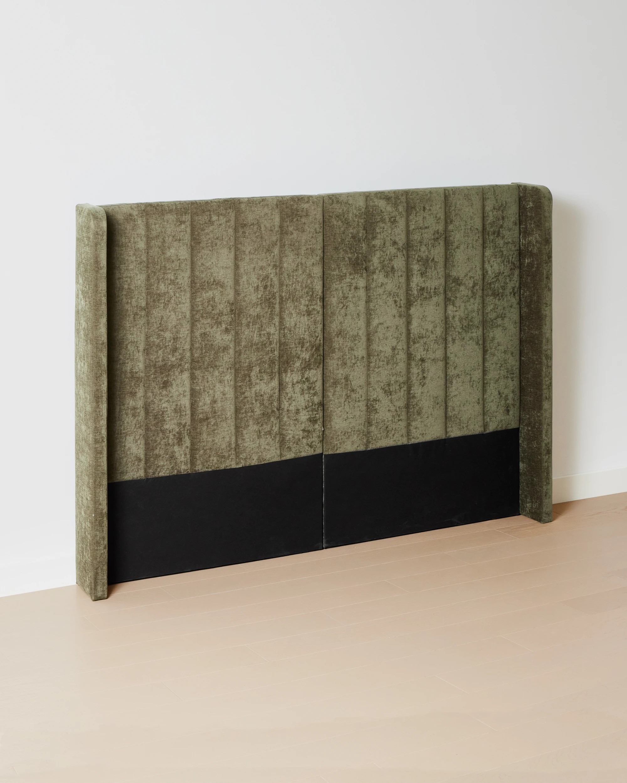 4 Chenille Queen Bedhead - Olive, 4 of 7