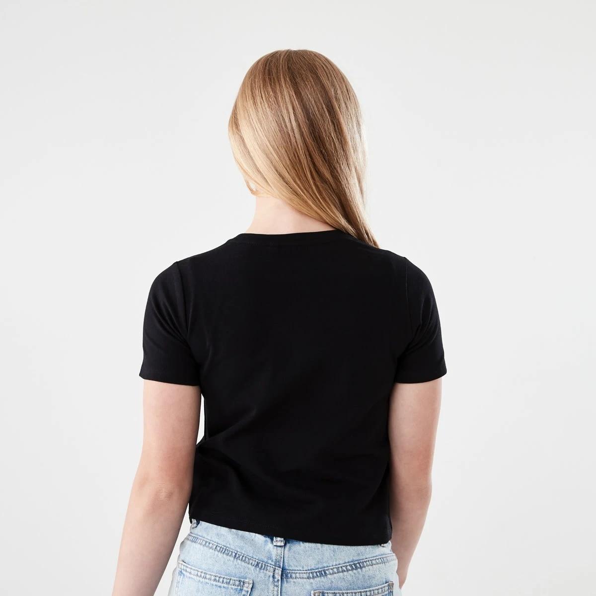 2 Short Sleeve Embellished T-shirt DIAMONTE CHERRIES BLACK, 2 of 6