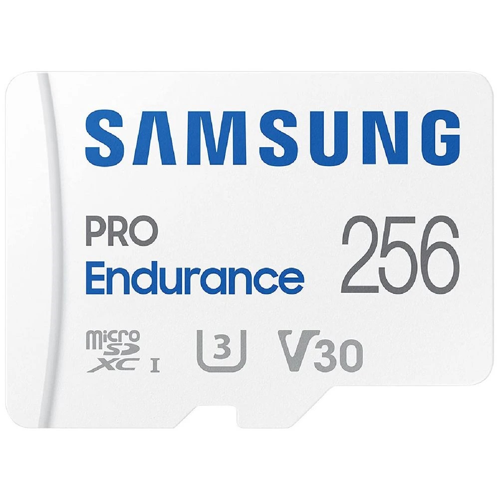 1 Samsung 256GB PRO Endurance microSDXC Memory Card, 1 of 4